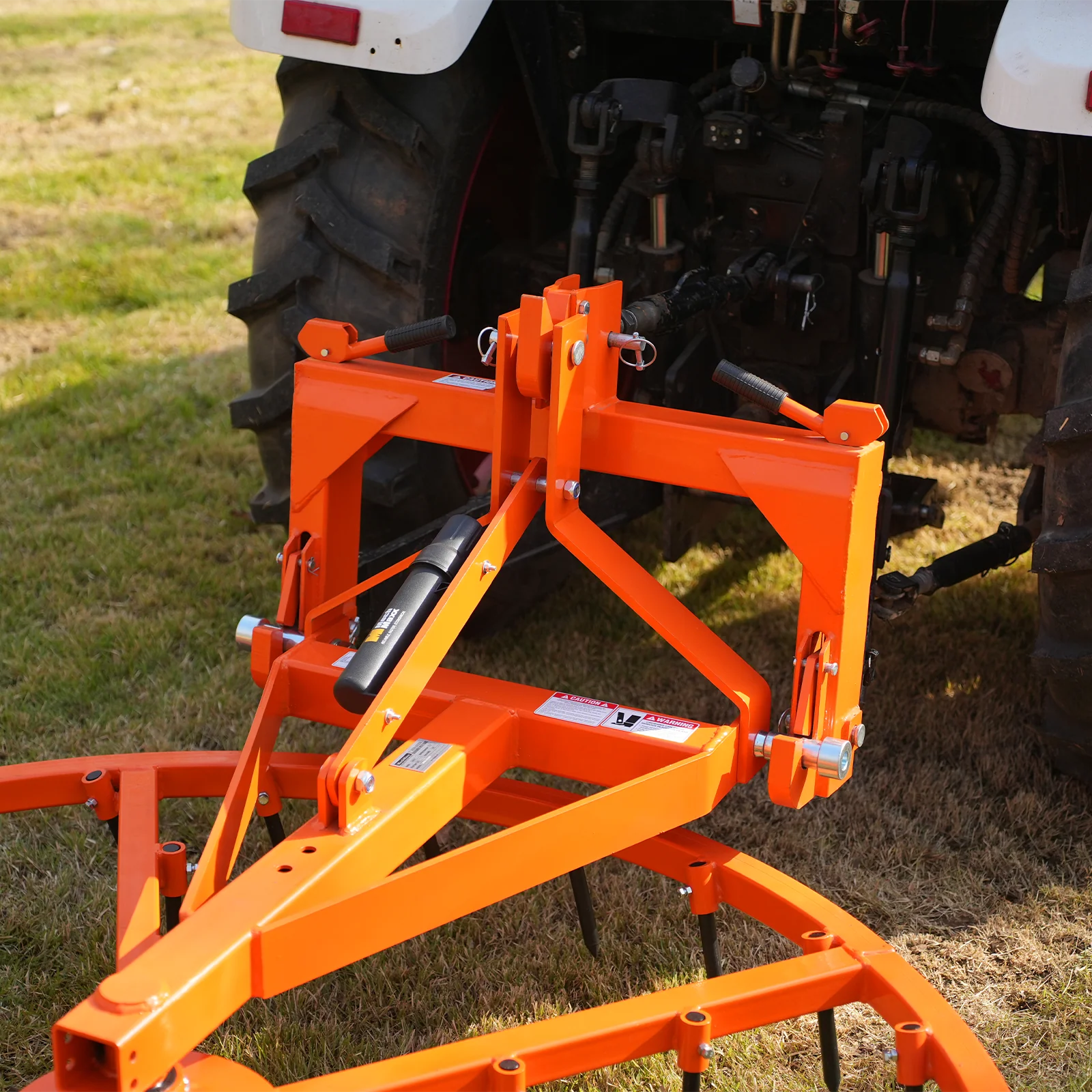 72" Arena Spin Harrow Groomer with 35 Tines Cat.1 3 Point Hitch Grooming Attachment,  AHG72 - Image 8