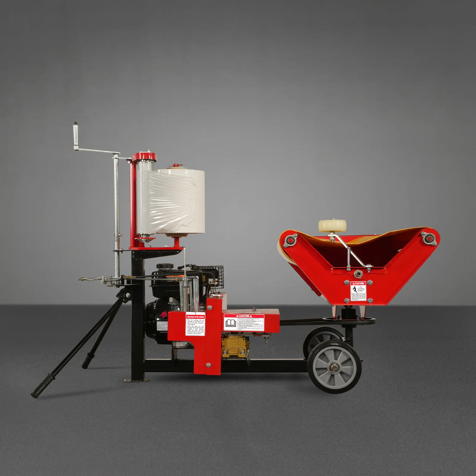 7HP 212cc Gasoline Engine Powered Bale Wrapper,  20 inch Wrapping Diameter,  HW20 - Image 13