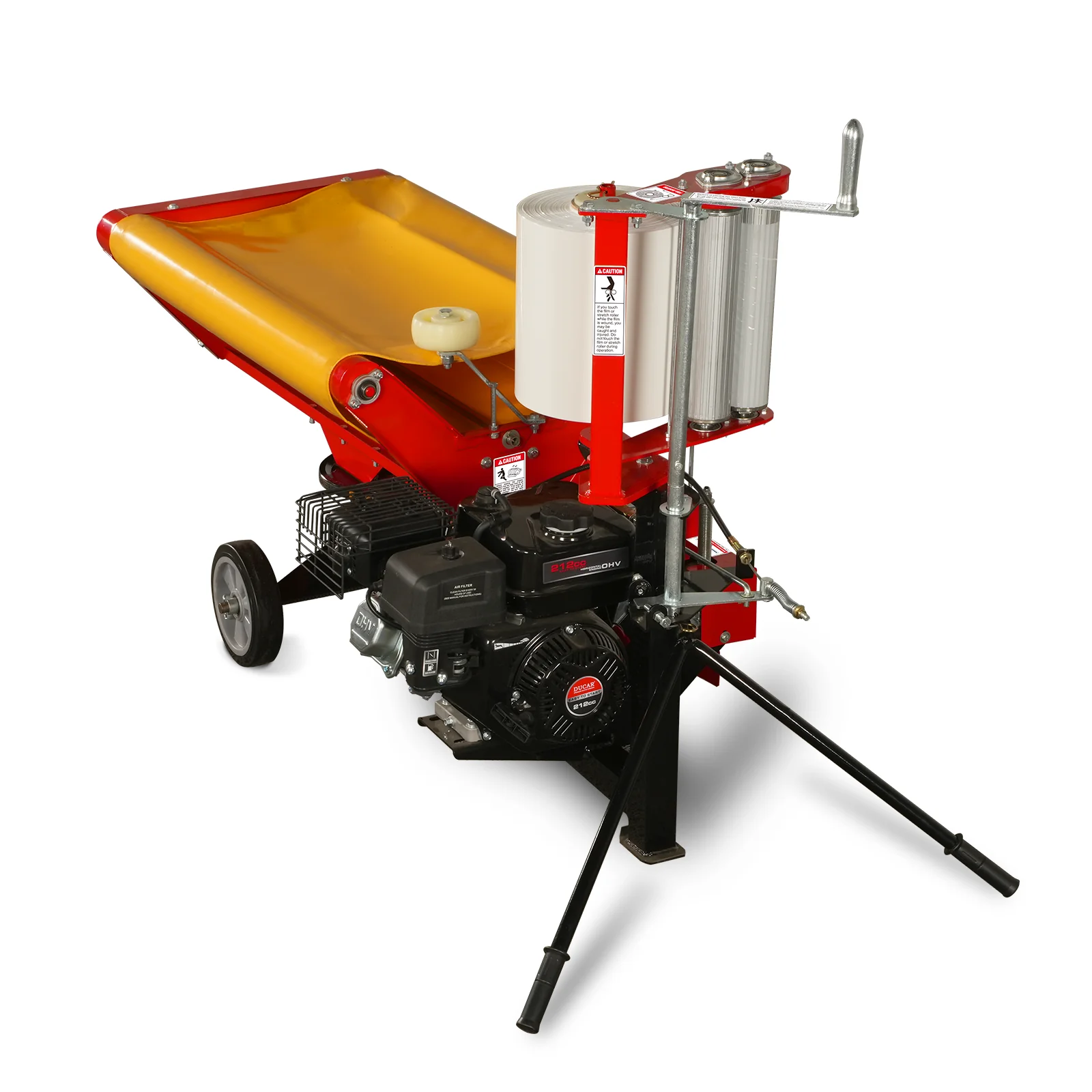 7HP 212cc Gasoline Engine Powered Bale Wrapper,  20 inch Wrapping Diameter,  HW20 - Image 21