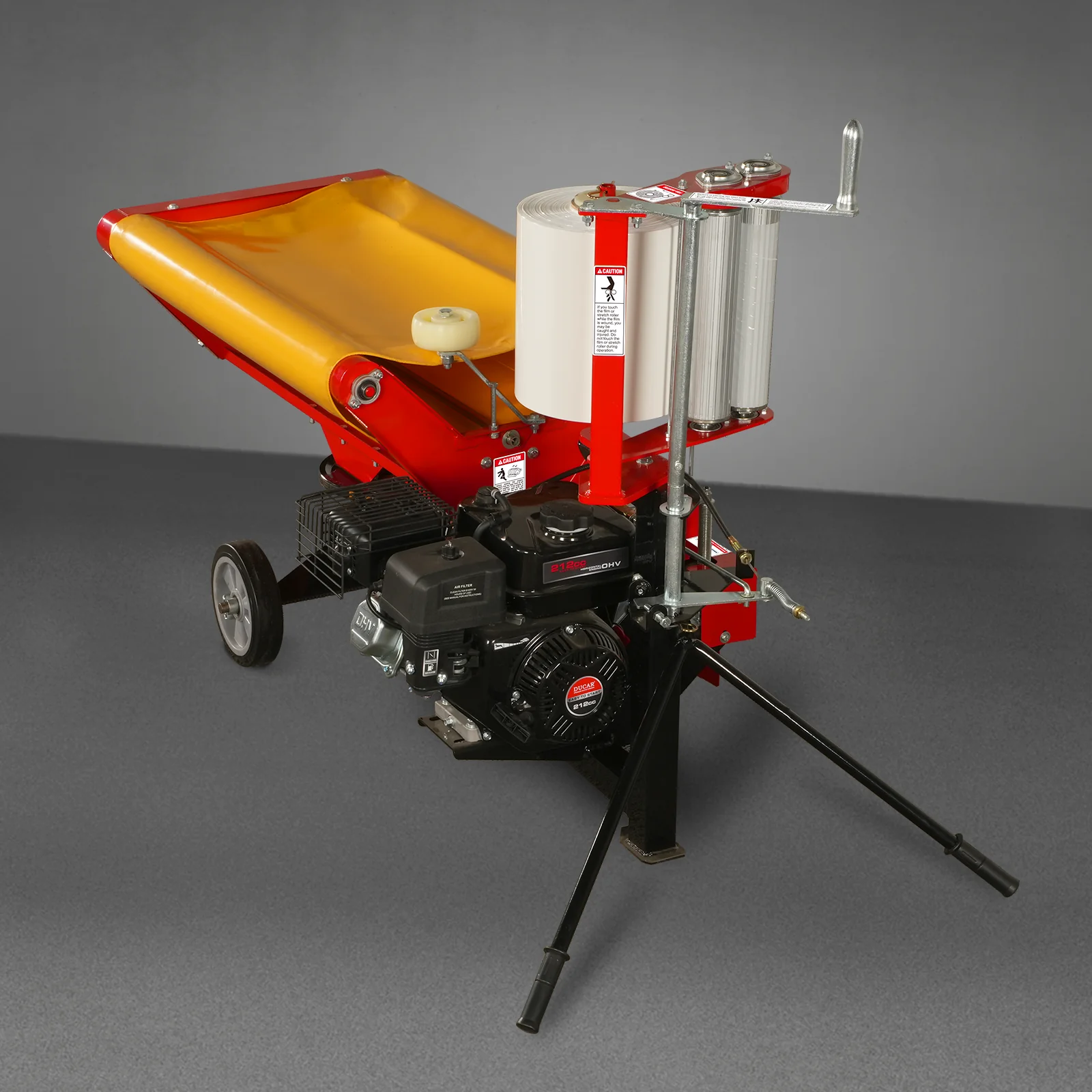 7HP 212cc Gasoline Engine Powered Bale Wrapper,  20 inch Wrapping Diameter,  HW20 - Image 37