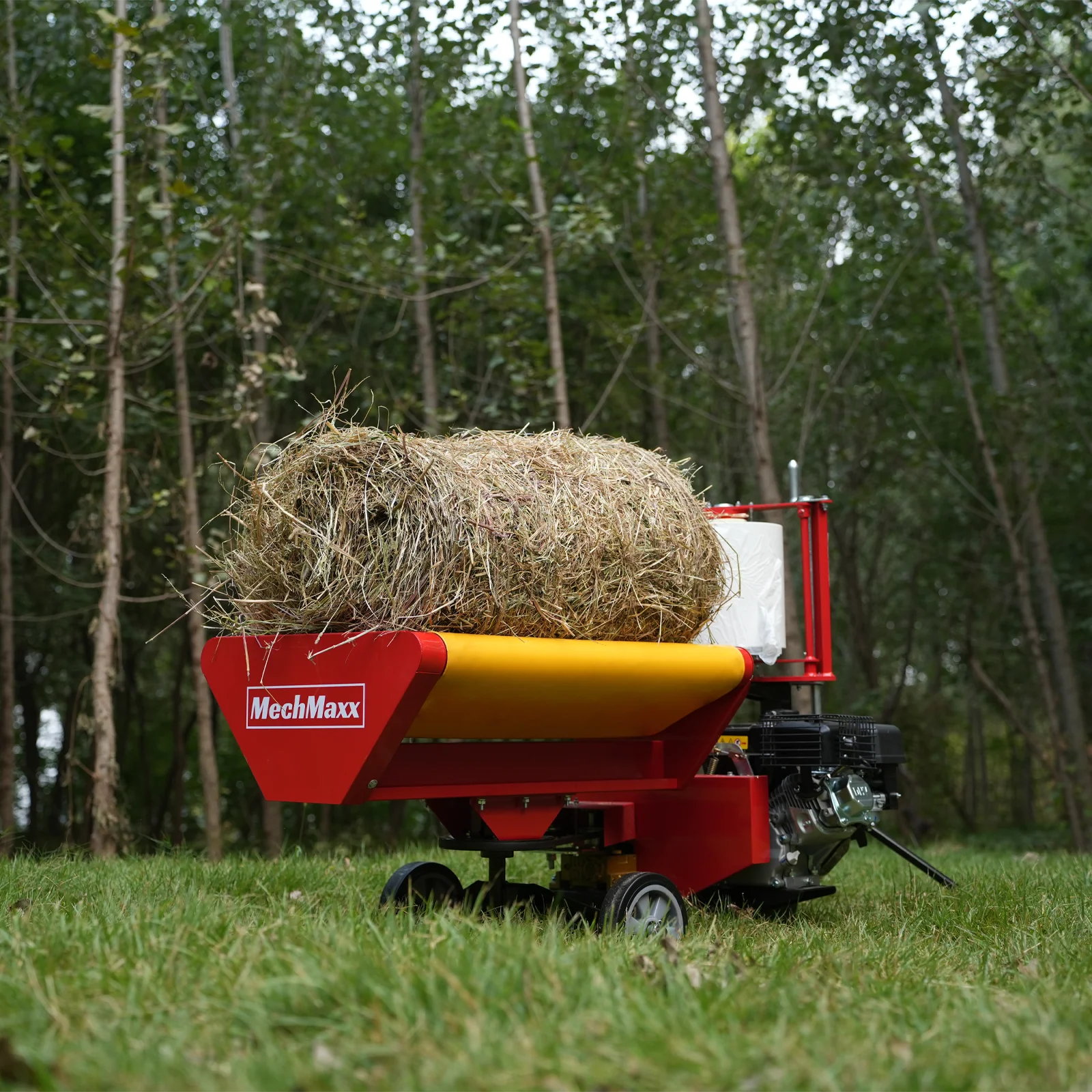 7HP 212cc Gasoline Engine Powered Bale Wrapper,  20 inch Wrapping Diameter,  HW20 - Image 5