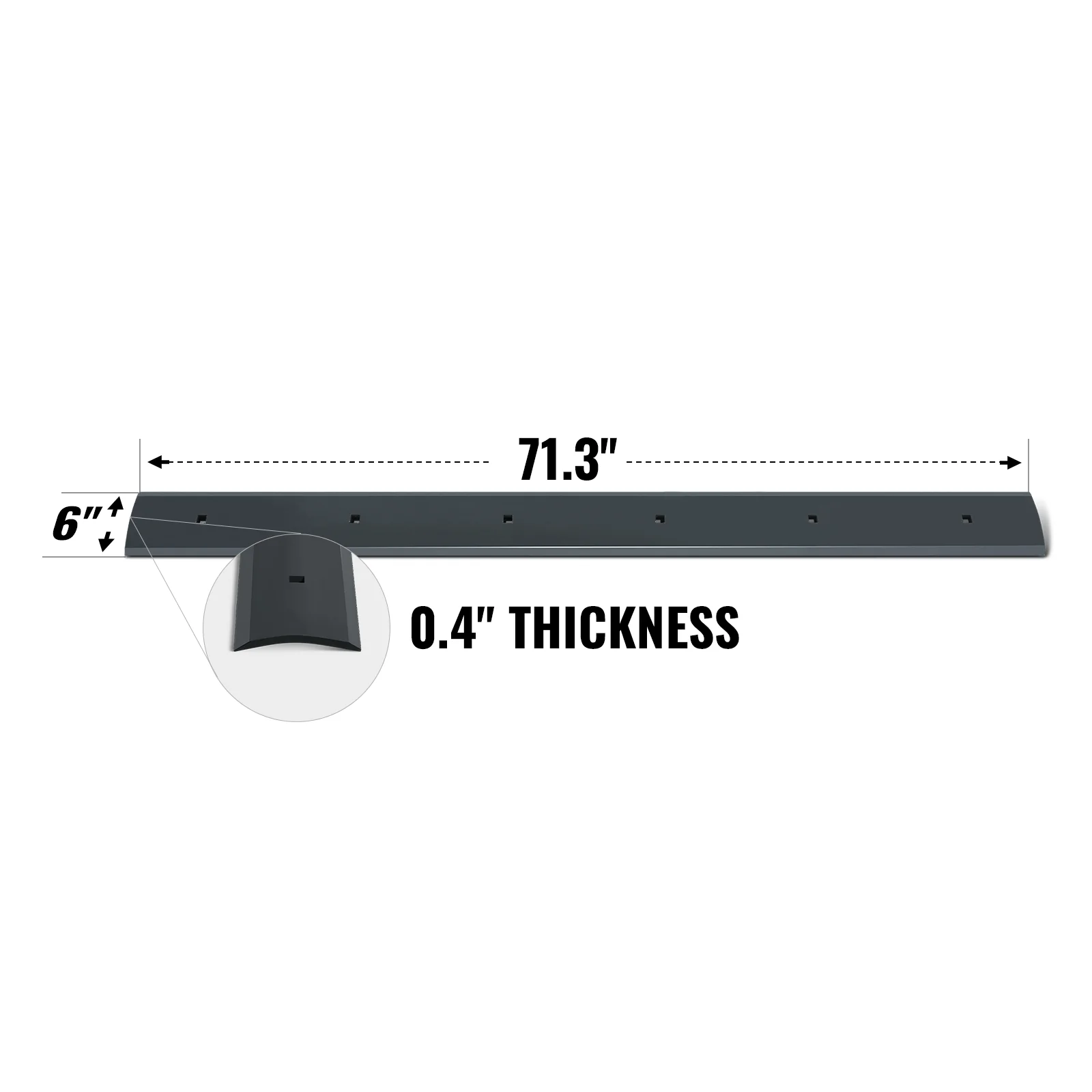 ( 1 Pack / 1 Pcs ) Replacement Blade for 72" Box Blade BB72 (SKU: 201020) - Image 3