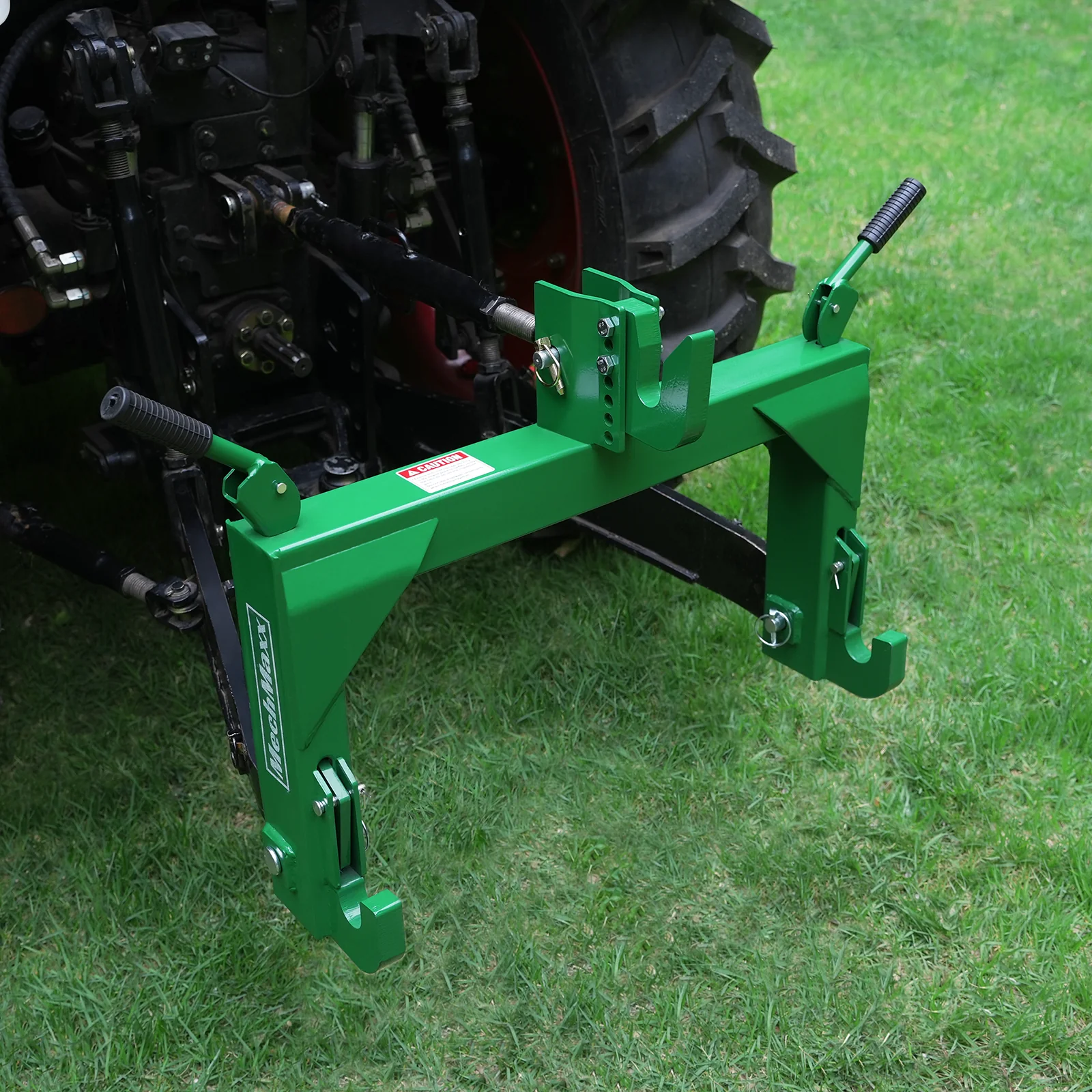 3 Point Quick Hitch Cat 1 for Tractors, Green, QH1G - Image 4