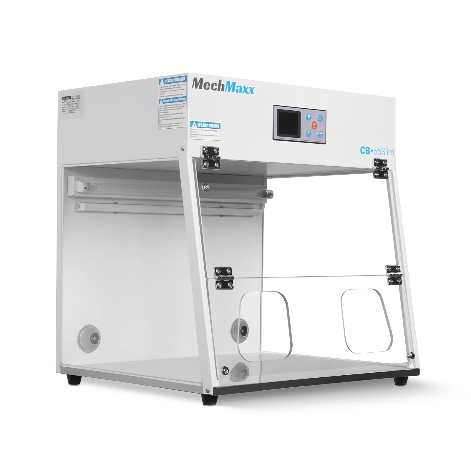 26" Wide CB-65Slim Desktop Vertical Laminar Flow Clean Bench with HEPA Filtration & UV Sterilization | ISO Class 5 - Image 19