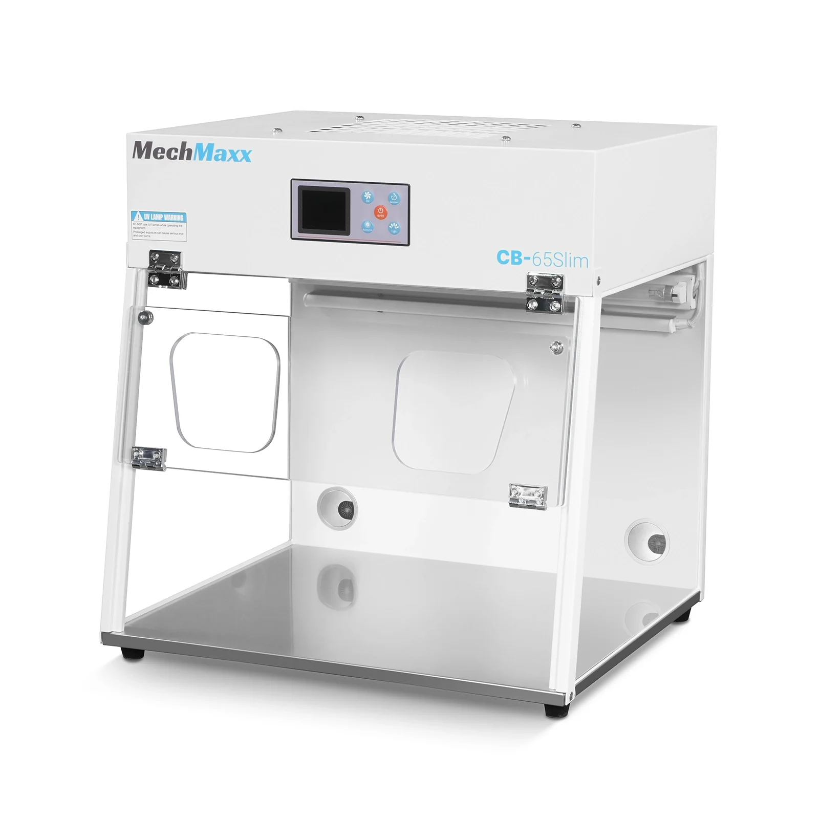 26" Wide CB-65Slim Desktop Vertical Laminar Flow Clean Bench with HEPA Filtration & UV Sterilization | ISO Class 5 - Image 3