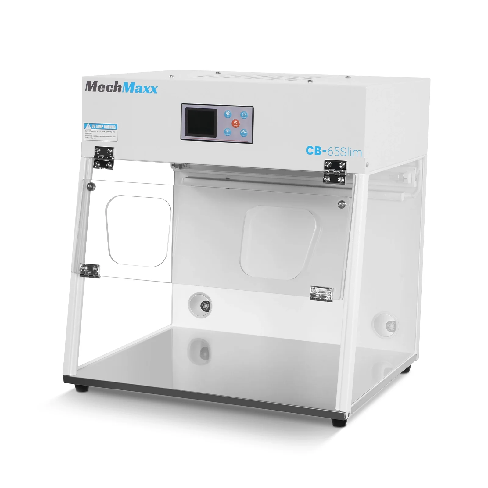 26" Wide CB-65Slim Desktop Vertical Laminar Flow Clean Bench with HEPA Filtration & UV Sterilization | ISO Class 5 - Image 6