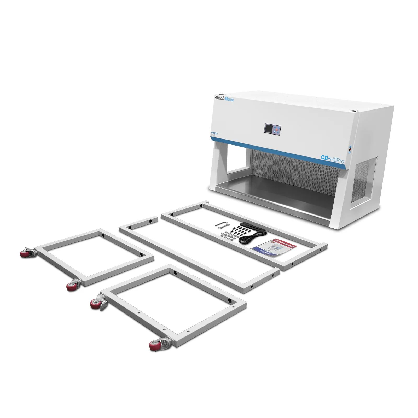 57.5″ Wide CB-H2Pro Horizontal Laminar Flow Clean Bench with HEPA Filtration & UV Sterilization | ISO Class 5 - Image 4