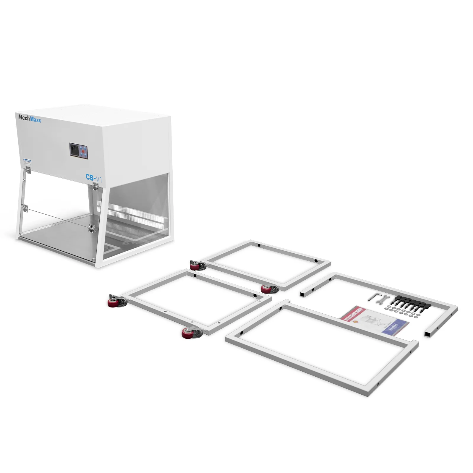 33.9″ Wide CB-V1 Vertical Laminar Flow Clean Bench with HEPA Filtration & UV Sterilization | ISO Class 5 - Image 6