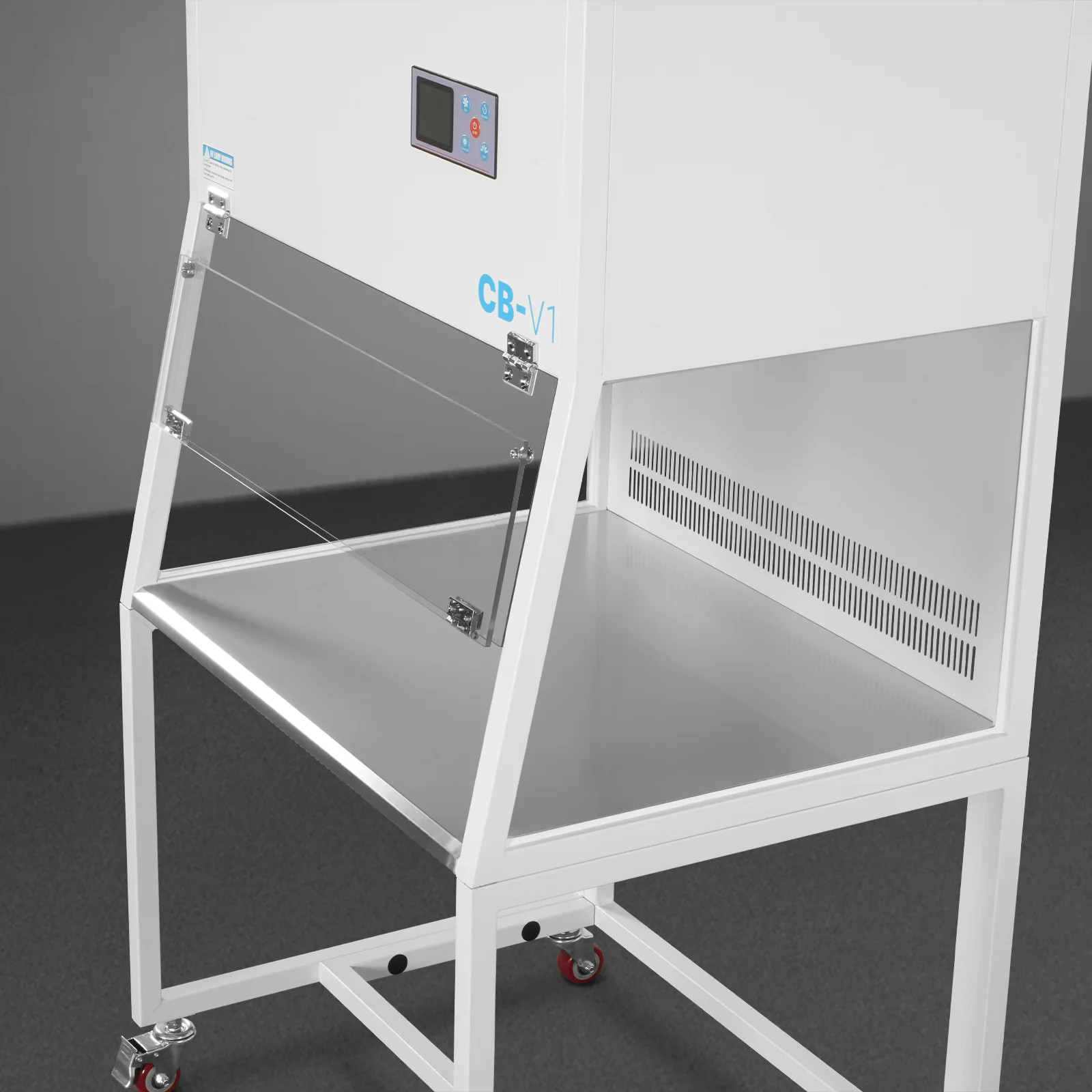 33.9″ Wide CB-V1 Vertical Laminar Flow Clean Bench with HEPA Filtration & UV Sterilization | ISO Class 5 - Image 9
