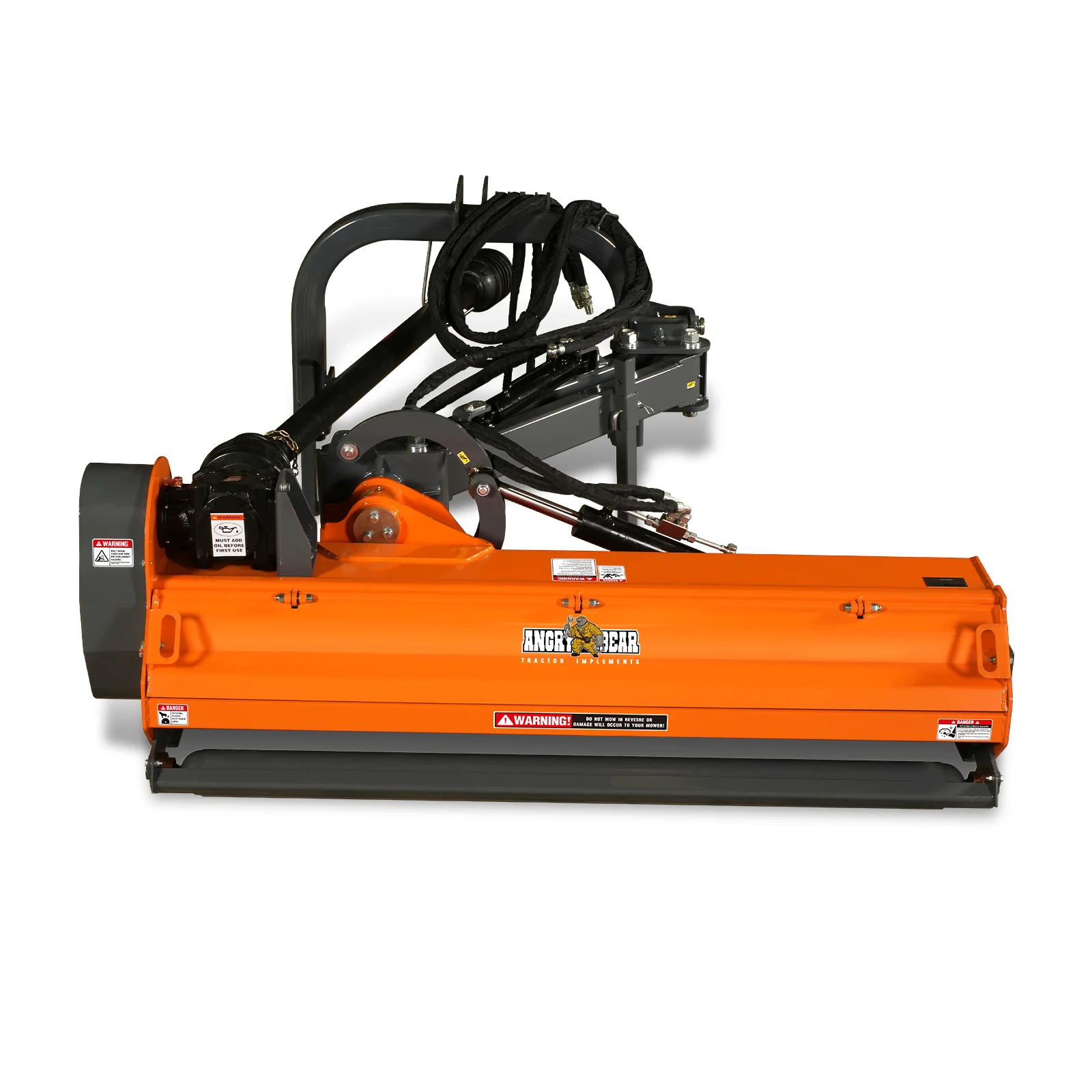 72" Heavy Duty Offset Ditch Bank Flail Mower Italy CMR Gearbox,  90° Tilt,  70-100 HP Tractor,  3-Point Hitch,  PTO Driven,  VAM72 - Image 25
