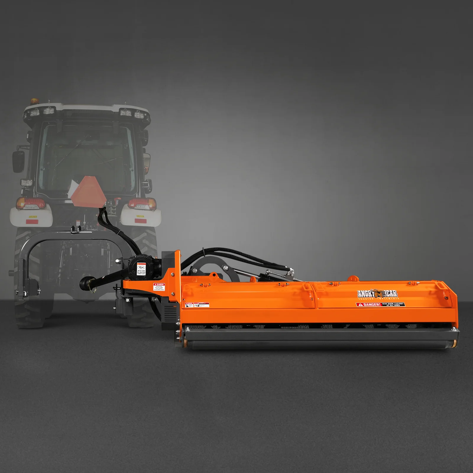 78" Heavy Duty 3 Point Offset Ditch Bank Verge Flail Mower Italy CMR Gearbox,  80-110HP,  PTO Driven,  VBM78 - Image 13