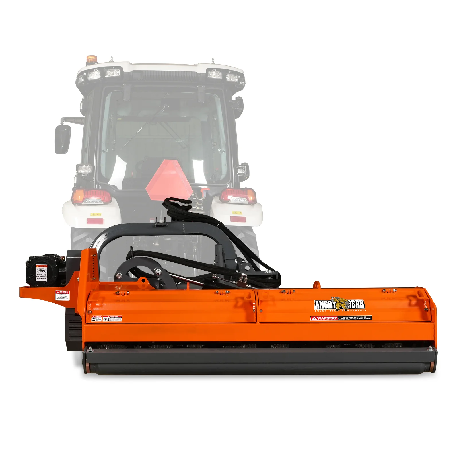 78" Heavy Duty 3 Point Offset Ditch Bank Verge Flail Mower Italy CMR Gearbox,  80-110HP,  PTO Driven,  VBM78 - Image 14