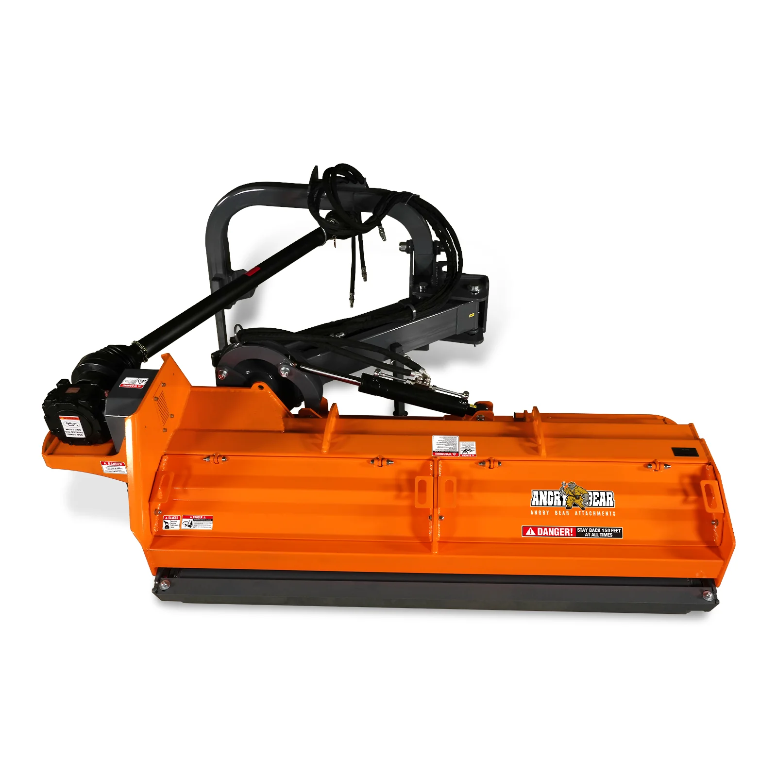 78" Heavy Duty 3 Point Offset Ditch Bank Verge Flail Mower Italy CMR Gearbox,  80-110HP,  PTO Driven,  VBM78 - Image 18