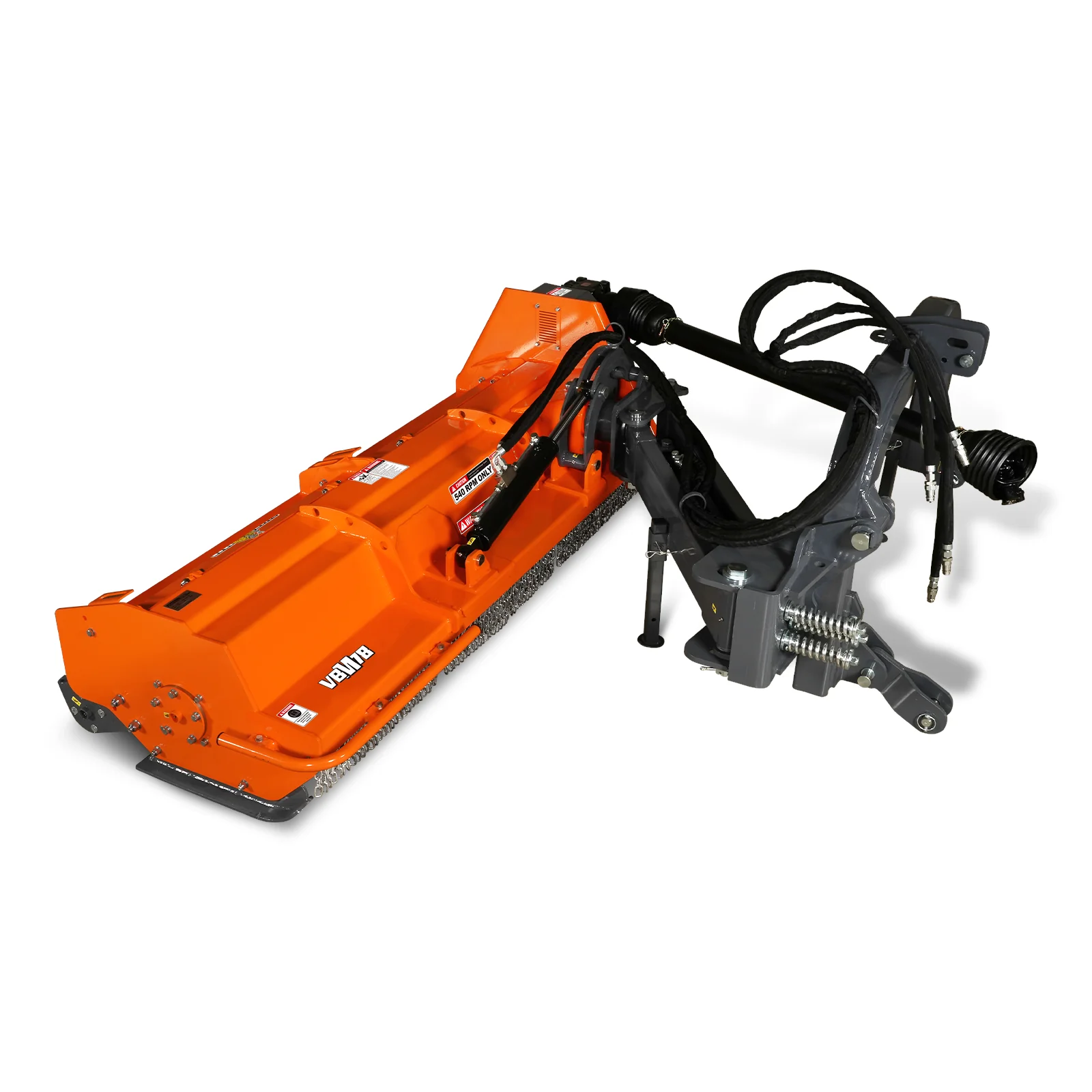 78" Heavy Duty 3 Point Offset Ditch Bank Verge Flail Mower Italy CMR Gearbox,  80-110HP,  PTO Driven,  VBM78 - Image 21
