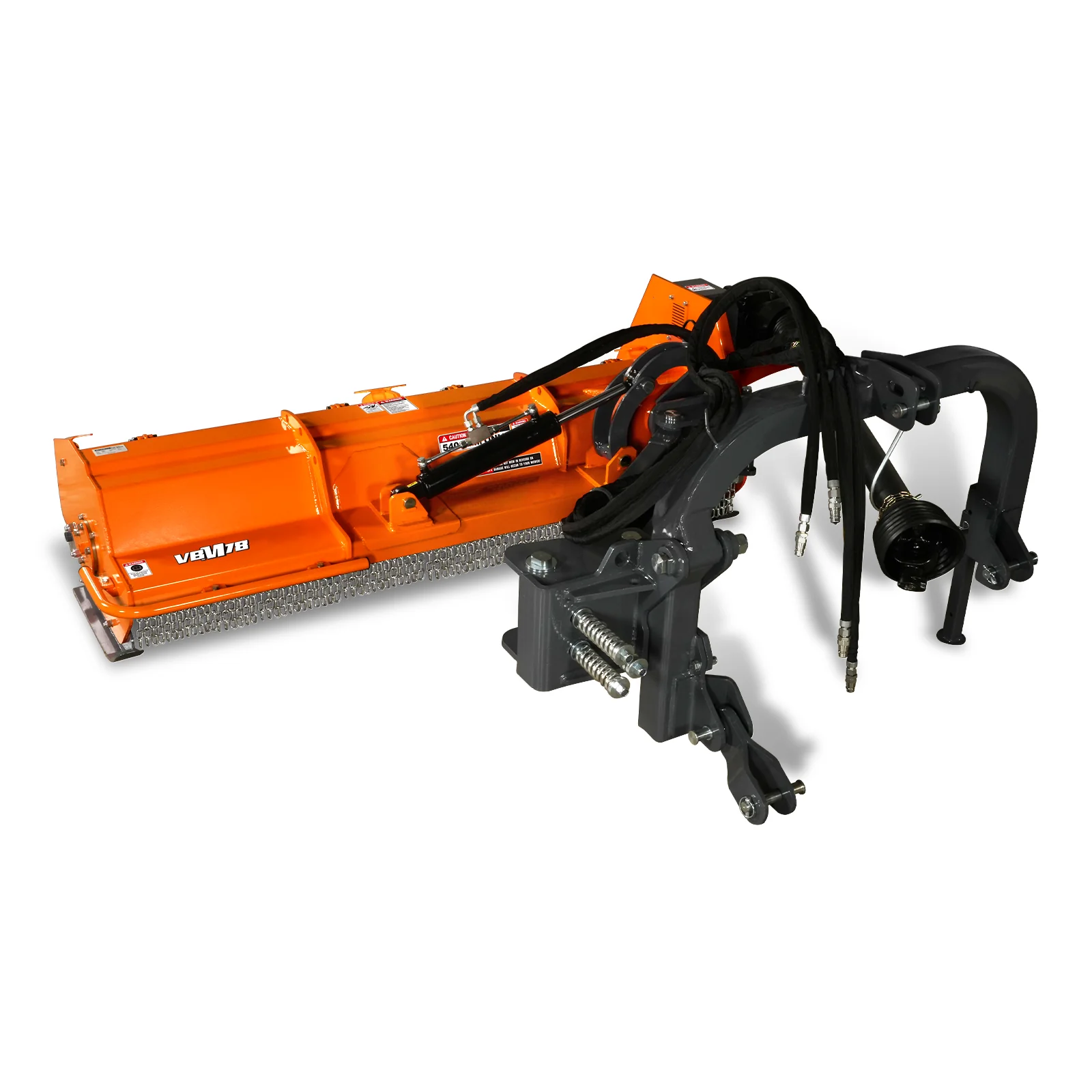 78" Heavy Duty 3 Point Offset Ditch Bank Verge Flail Mower Italy CMR Gearbox,  80-110HP,  PTO Driven,  VBM78 - Image 23