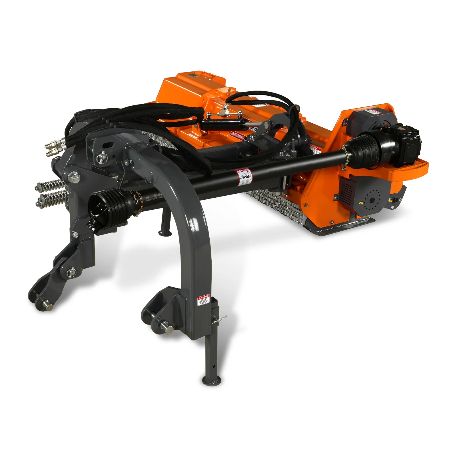 78" Heavy Duty 3 Point Offset Ditch Bank Verge Flail Mower Italy CMR Gearbox,  80-110HP,  PTO Driven,  VBM78 - Image 25