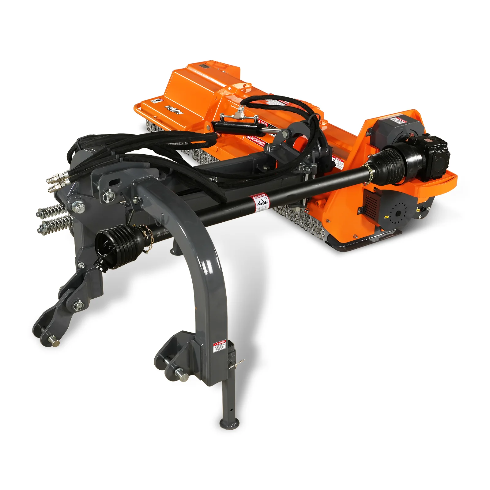 78" Heavy Duty 3 Point Offset Ditch Bank Verge Flail Mower Italy CMR Gearbox,  80-110HP,  PTO Driven,  VBM78 - Image 26
