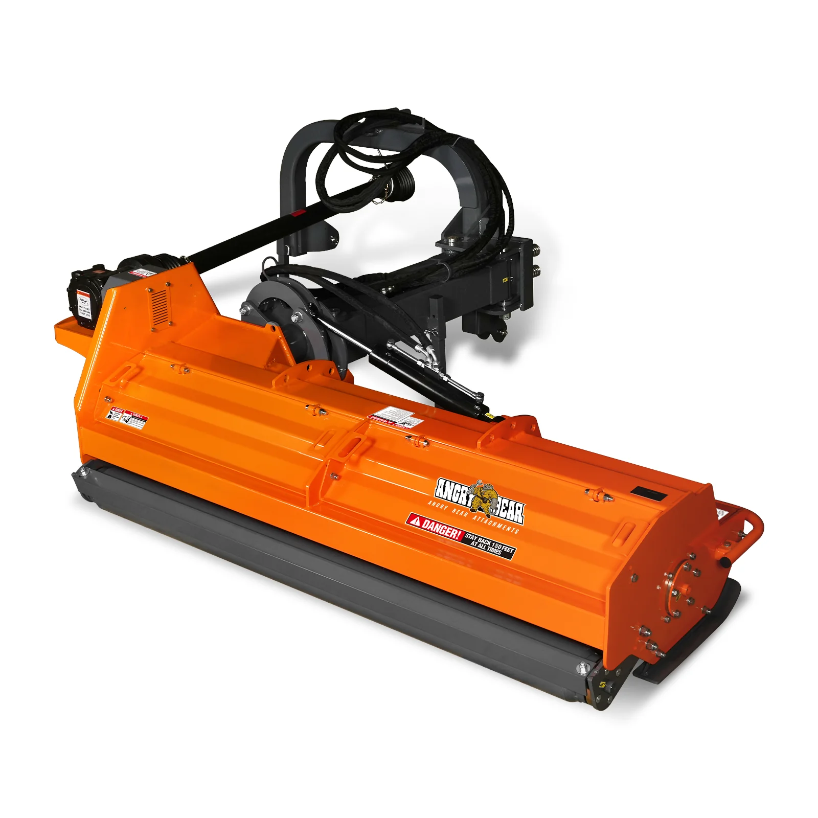 78" Heavy Duty 3 Point Offset Ditch Bank Verge Flail Mower Italy CMR Gearbox,  80-110HP,  PTO Driven,  VBM78 - Image 28