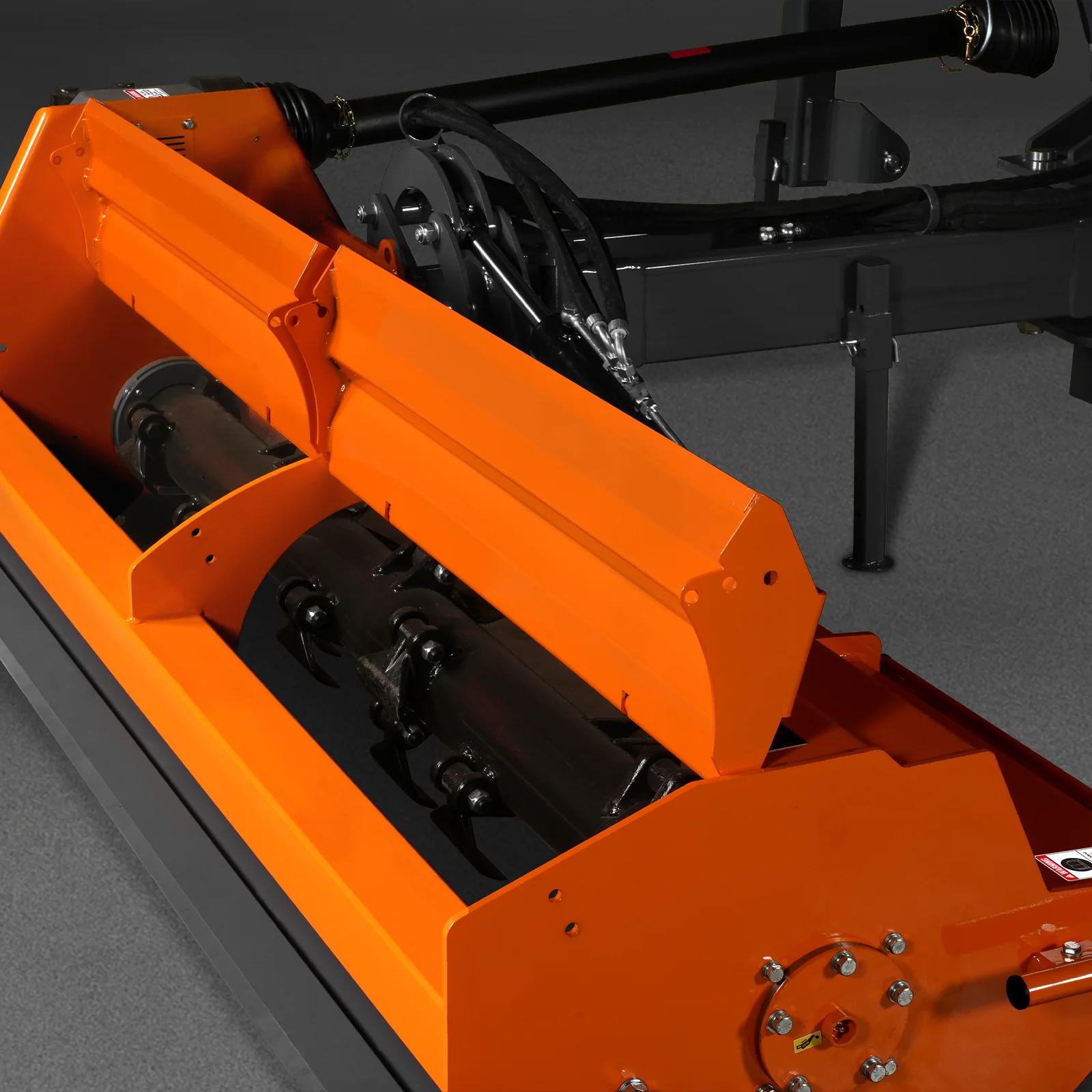 78" Heavy Duty 3 Point Offset Ditch Bank Verge Flail Mower Italy CMR Gearbox,  80-110HP,  PTO Driven,  VBM78 - Image 4