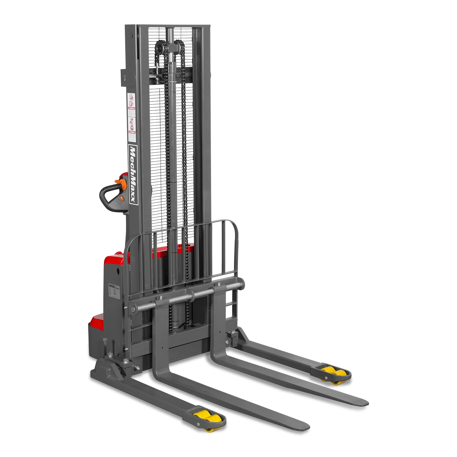 3300lbs Lithium-ion Electric Straddle Stacker,  118" Lift,  Adjustable Legs & Forks,  F33-118S - Image 27