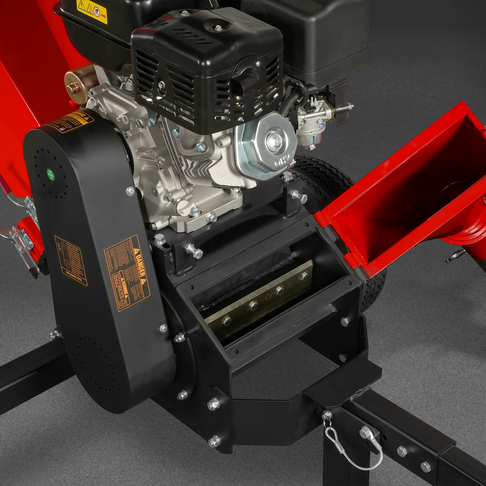 5 inch E-start ZONSEN 459cc Gasoline Engine Powered Wood Chipper ,  GS1500 - Image 15