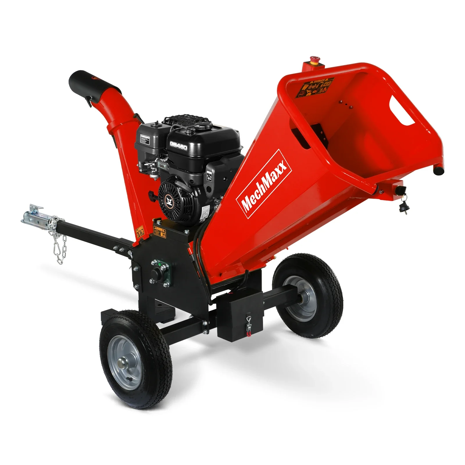 5 inch E-start ZONSEN 459cc Gasoline Engine Powered Wood Chipper ,  GS1500 - Image 19