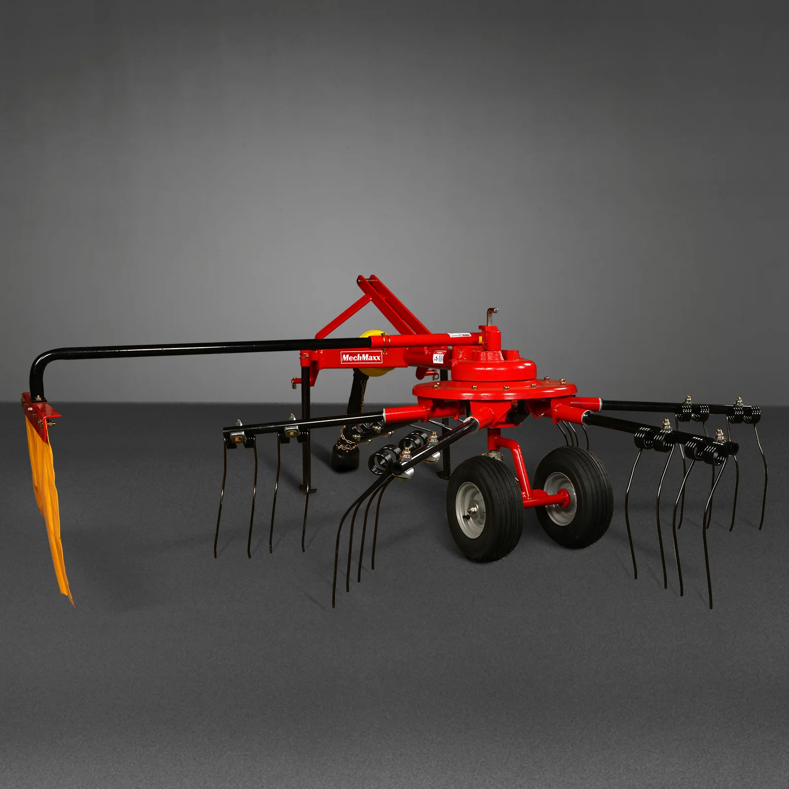 100" Mechmaxx 3-Point Hitch 6 Rotary Pull-Type Hay Rake Tedder ,  15-50Hp ,  HT100 - Image 29