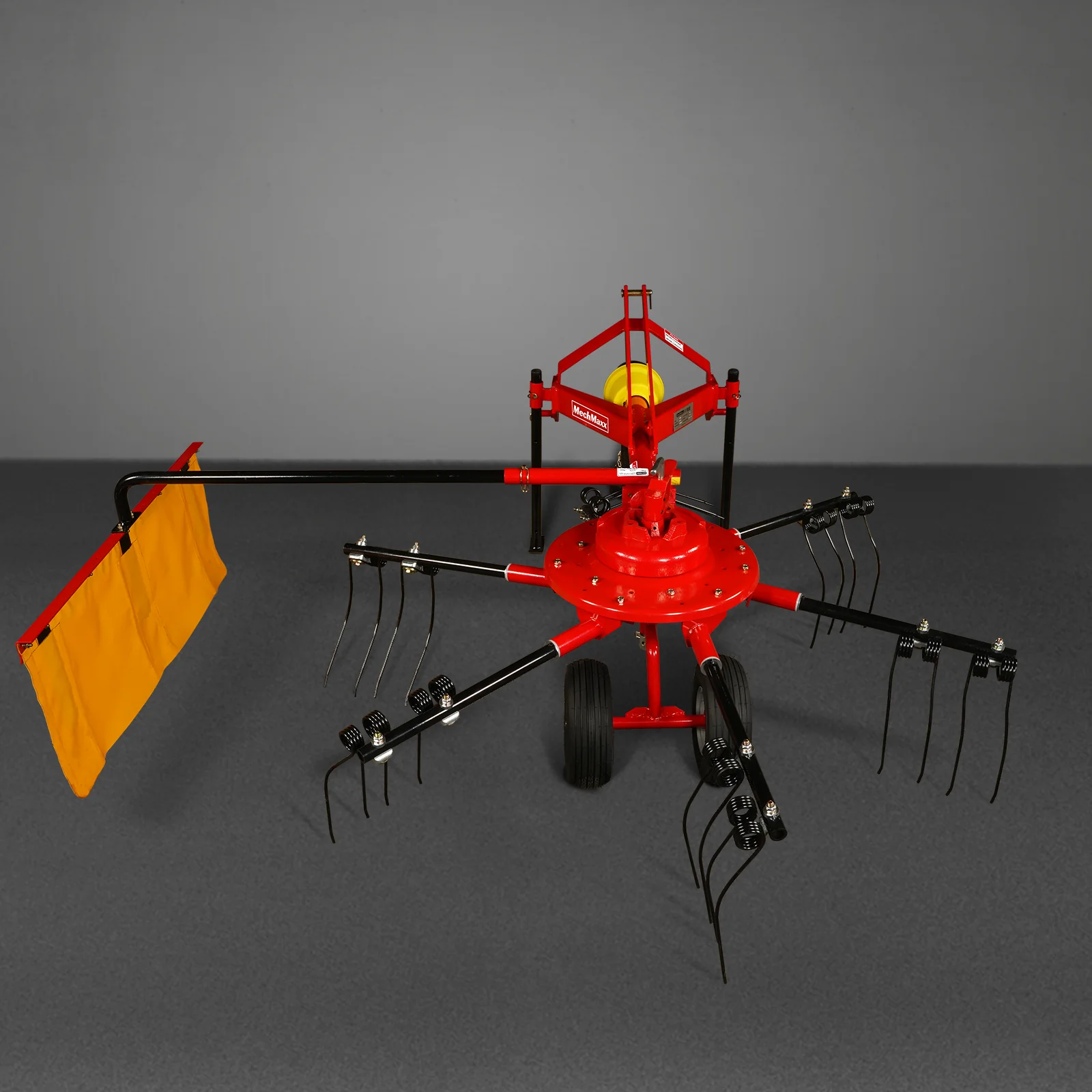 100" Mechmaxx 3-Point Hitch 6 Rotary Pull-Type Hay Rake Tedder ,  15-50Hp ,  HT100 - Image 30