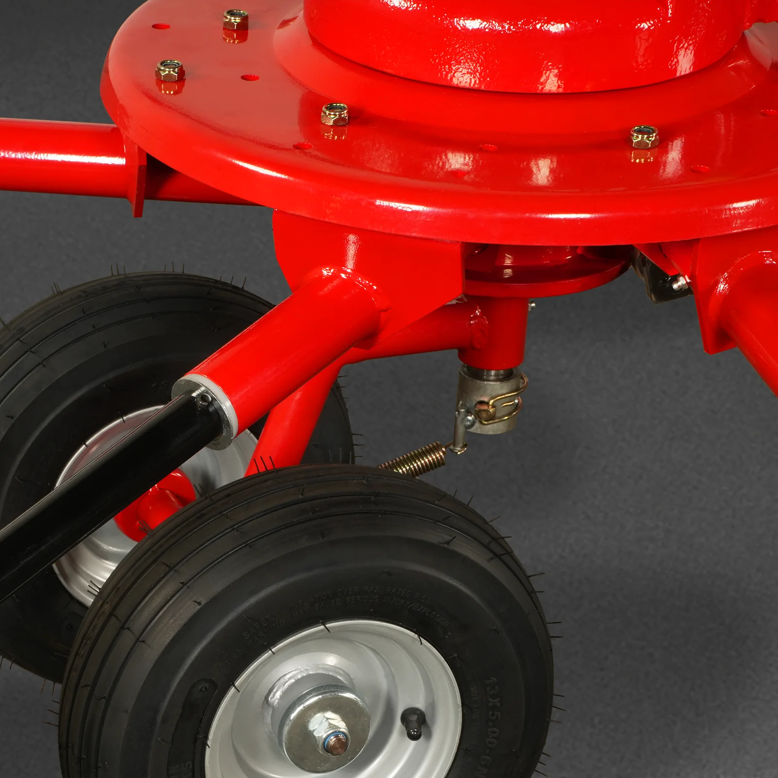 100" Mechmaxx 3-Point Hitch 6 Rotary Pull-Type Hay Rake Tedder ,  15-50Hp ,  HT100 - Image 5