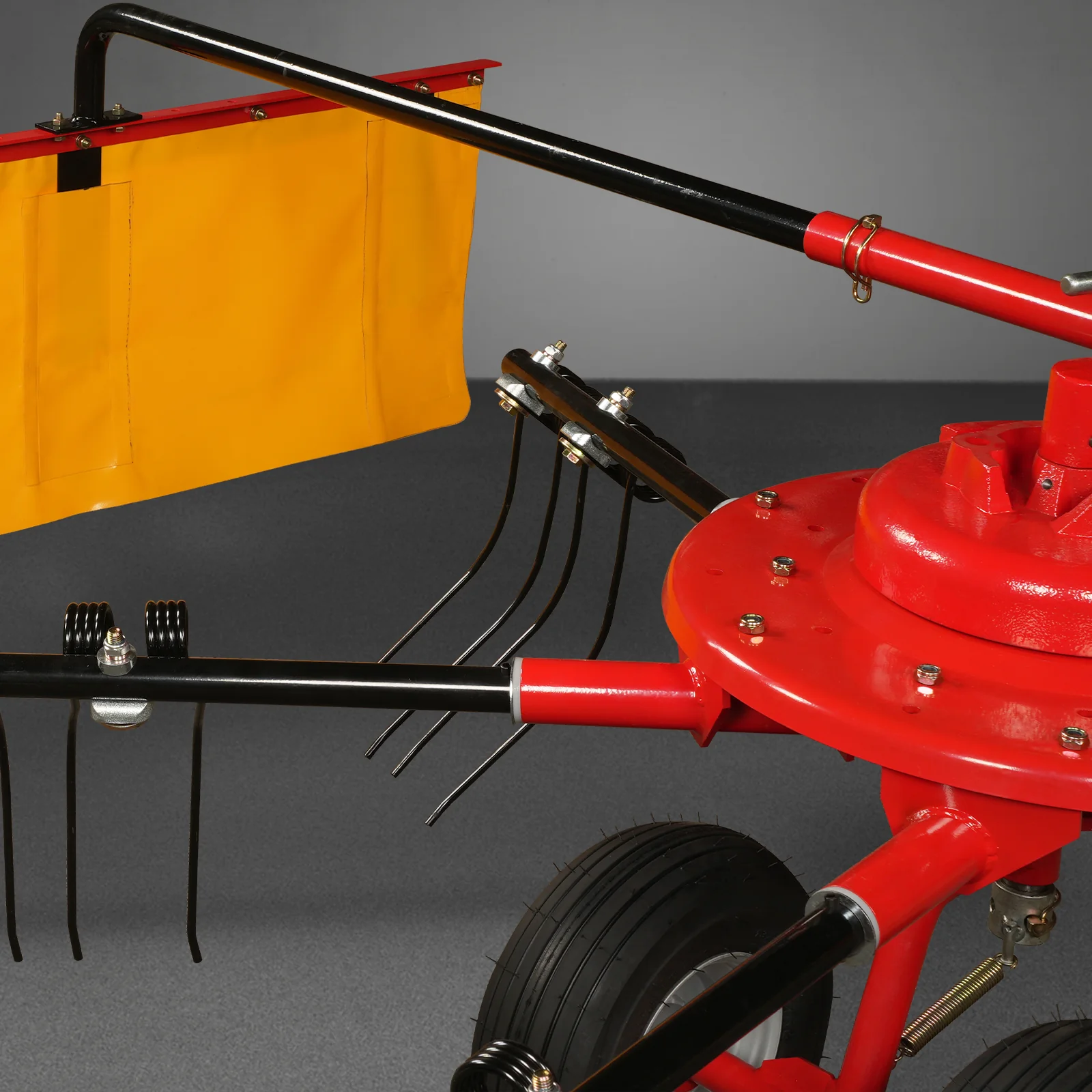 100" Mechmaxx 3-Point Hitch 6 Rotary Pull-Type Hay Rake Tedder ,  15-50Hp ,  HT100 - Image 8