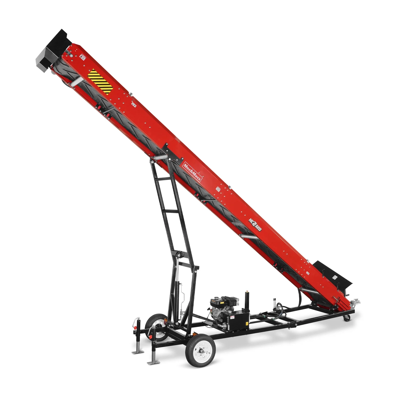 Heavy Duty Conveyor, 9HP 270cc Gasoline Powered Max. 180" Lift Height, 276'' Length, 24" Width, HC2320 - Image 2