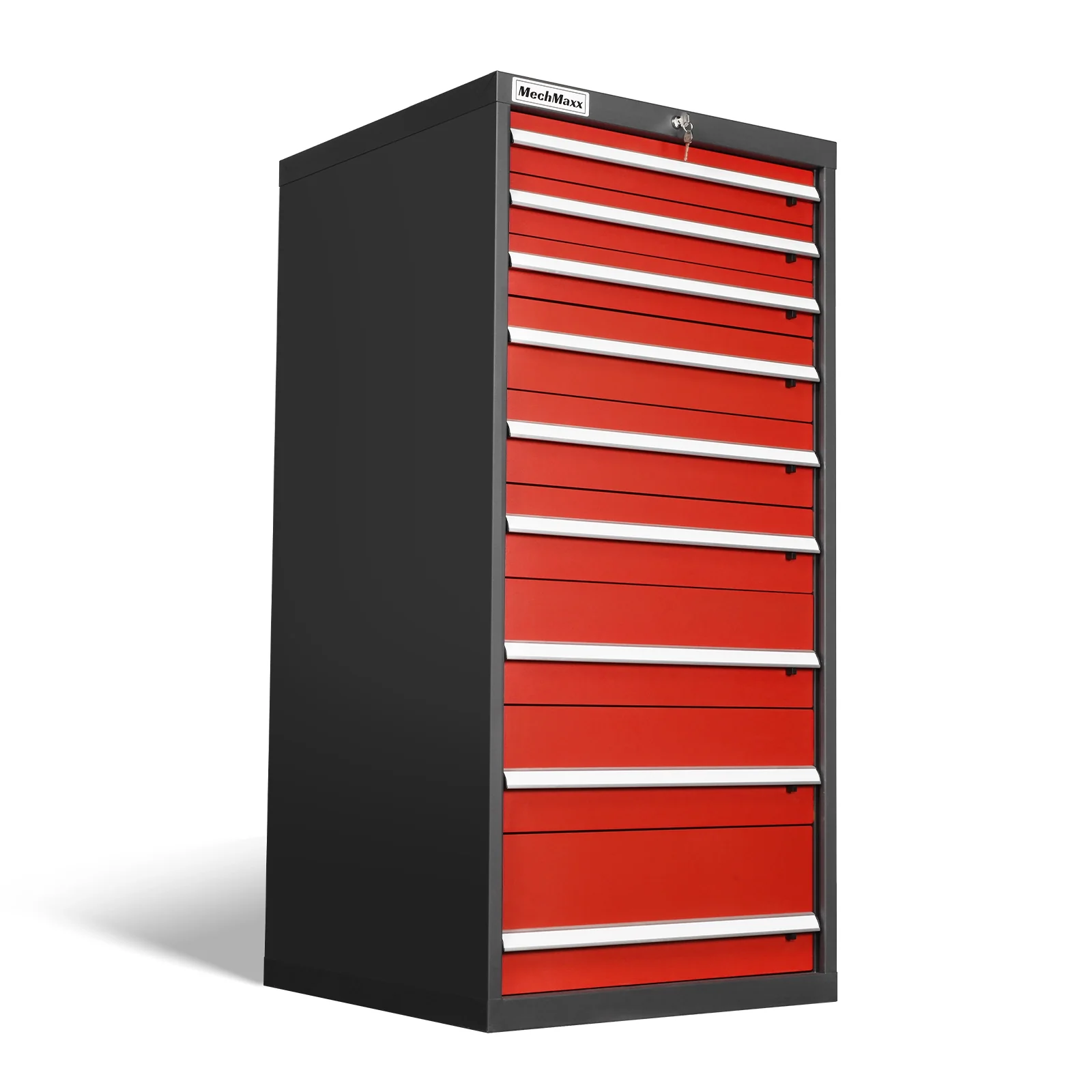 Heavy Duty Modular Drawer Cabinet - 9 Drawer,  59" H x 28.5" W x 28.5" D Tool Storage Organizer,  Steel Construction - Image 22