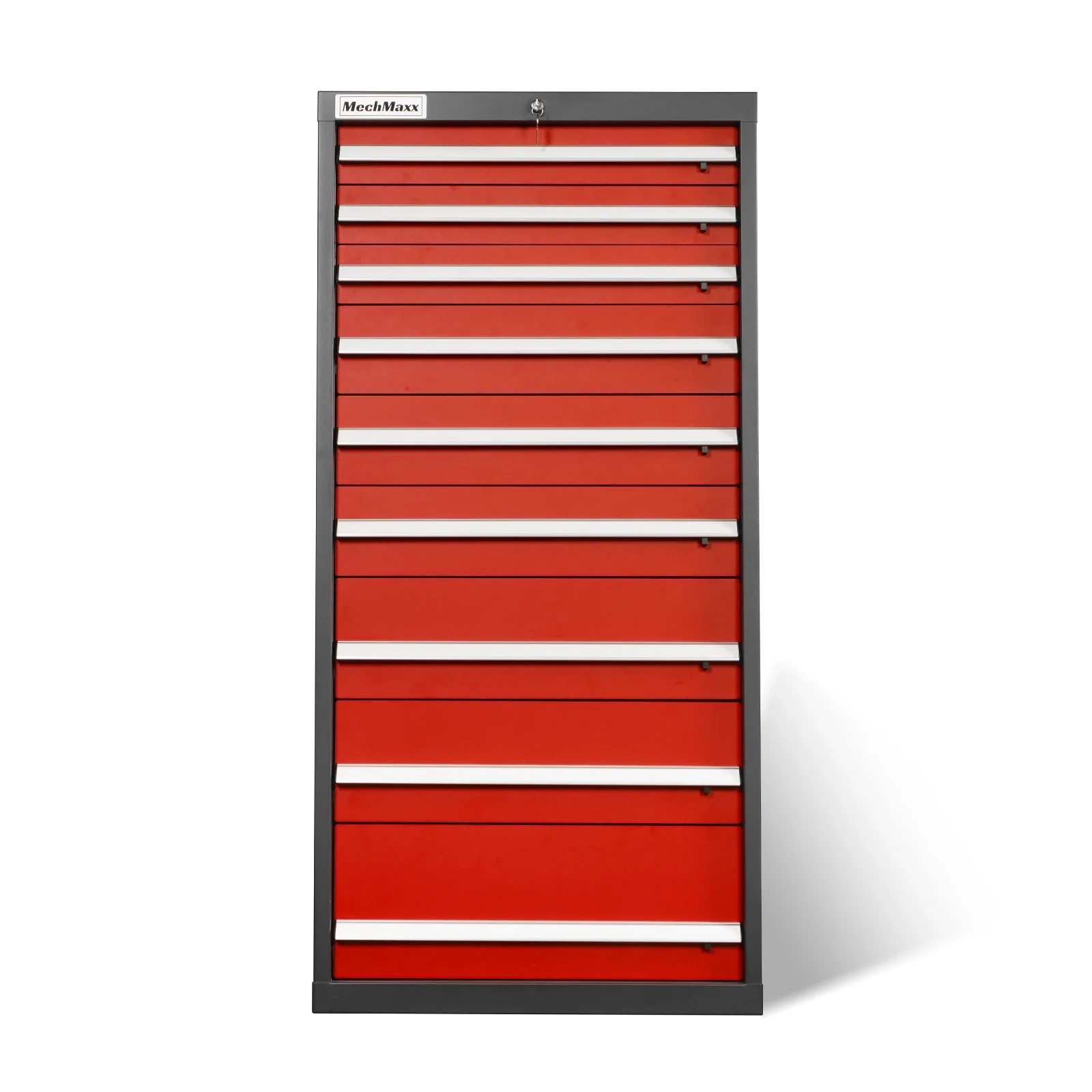 Heavy Duty Modular Drawer Cabinet – 9 Drawer, 59" H x 28.5" W x 22.5" D Tool Storage Organizer, Steel Construction - Image 21