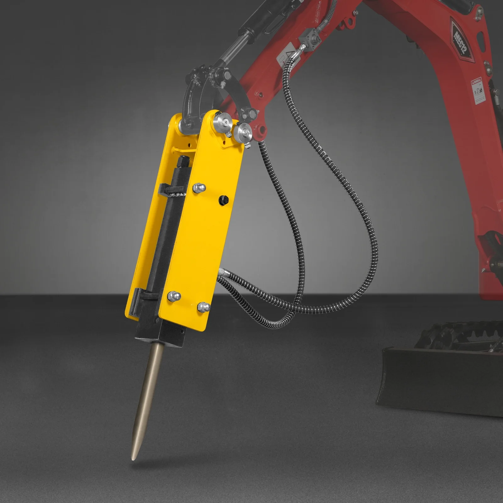 Hydraulic Hammer Breaker for Mini Compact Excavator ( SKU: 150530; 150531; 150532 ) - Image 11