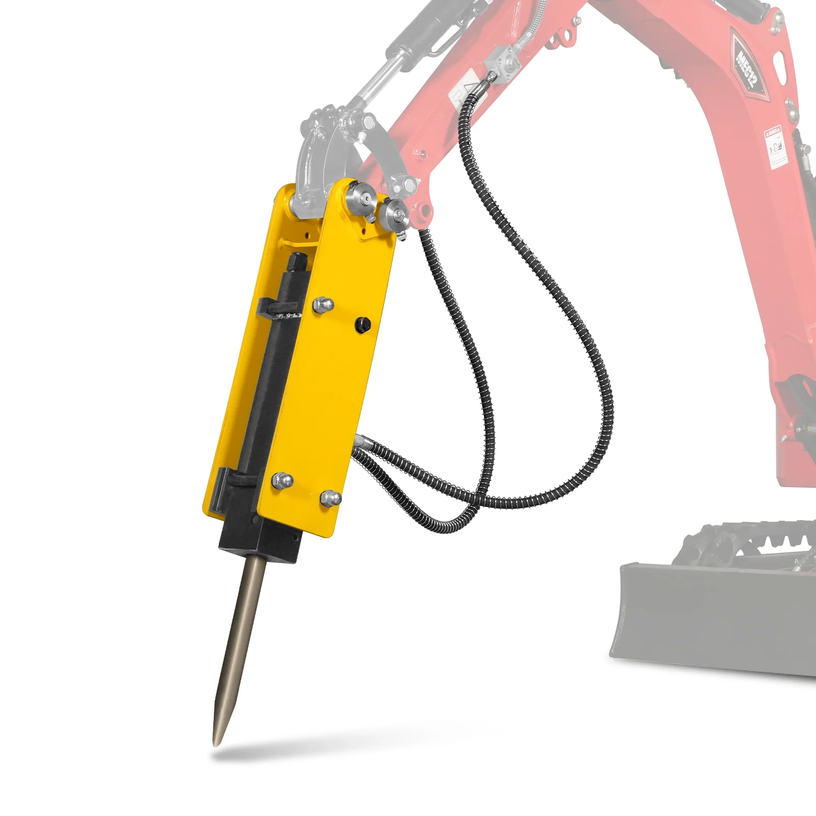 Hydraulic Hammer Breaker for Mini Compact Excavator ( SKU: 150530; 150531; 150532 ) - Image 5