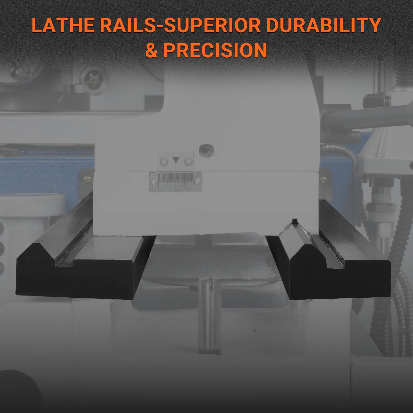 Industrial Metal Lathe Machine with DRO 14' x 40'' High Precision 84-1850 RPM Variable Speed Metal Working Machine 2HP Small Lathe with Stand 1440G - Image 10