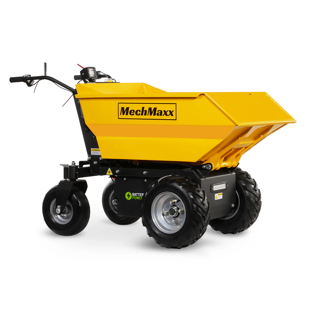 MechMaxx 1100Lbs Loading Battery Powered Barrow Electric Mini Dumper for Sale,  1000W 48V Brushless DC Motor,  E50 - Image 6