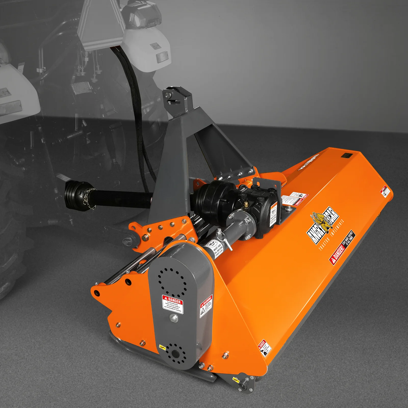 72" PTO Flail Mower with Hydraulic Side Shift 3 Point 45-85hp ,  NAM72H - Image 4