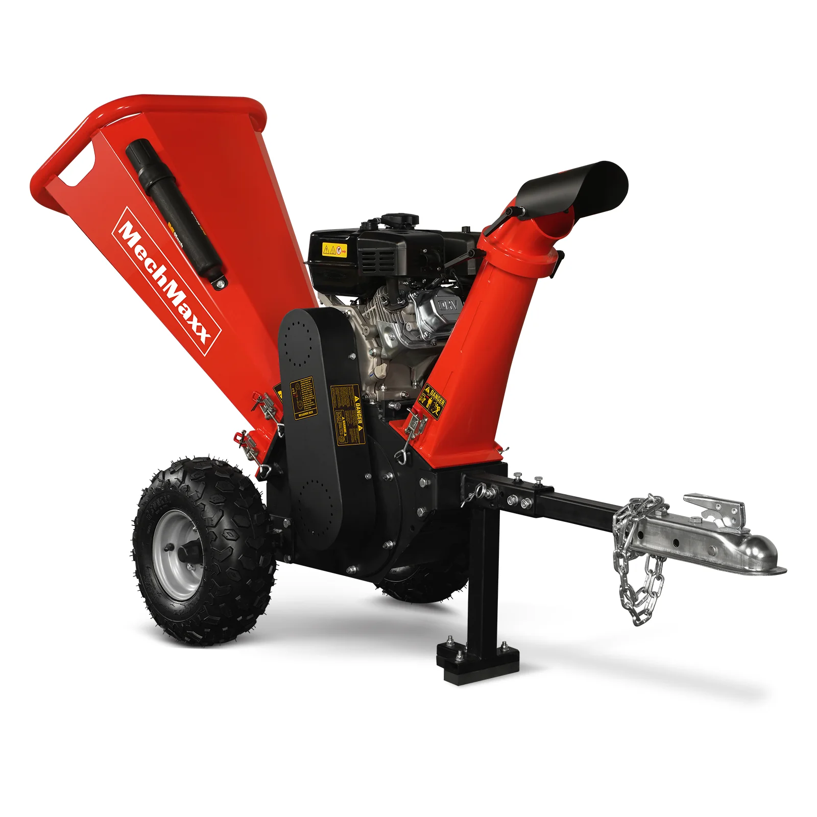 4 inch DUCAR 212cc 7hp Gas Engine Powered Wood Chipper with Towbar,  GS650 - Image 14