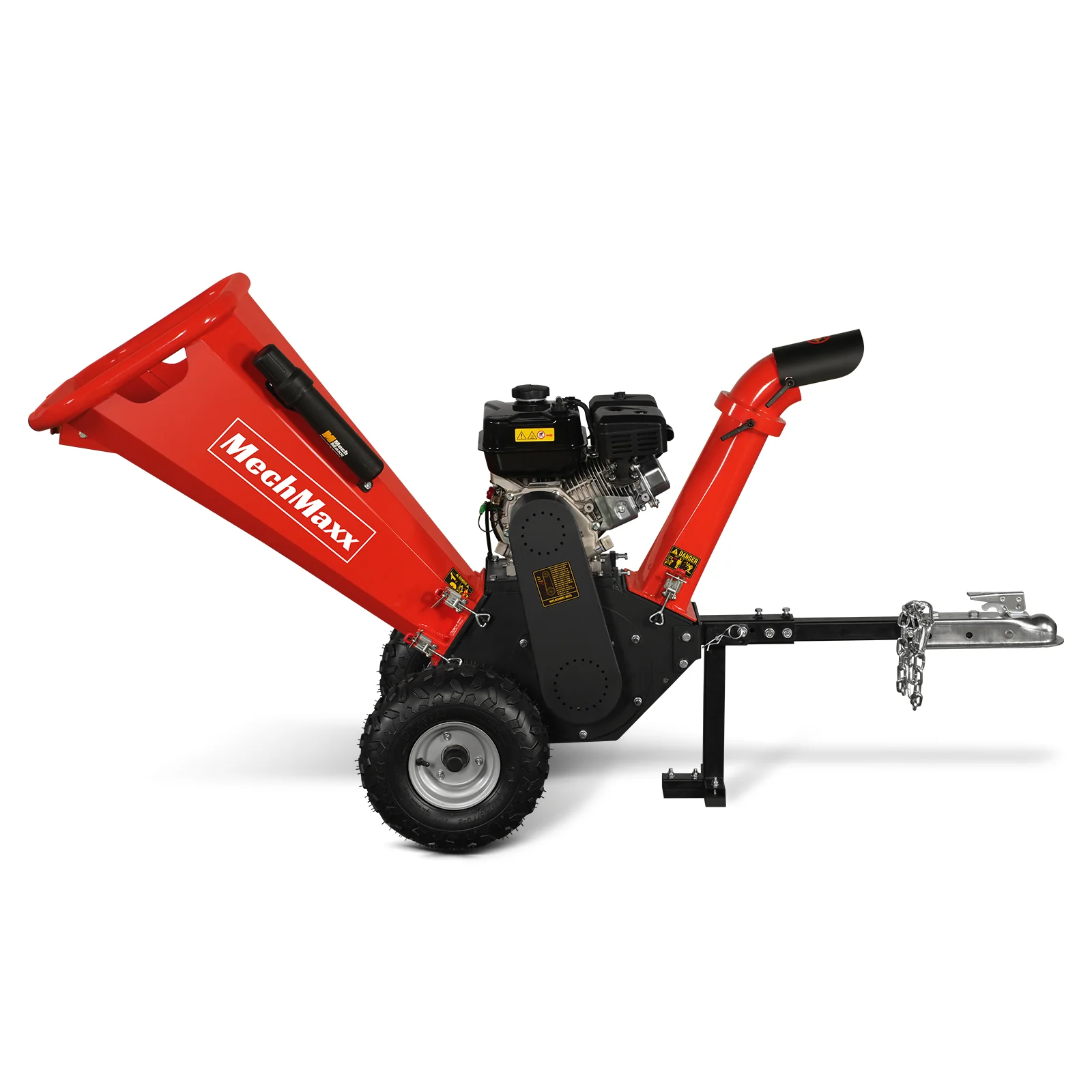 4 inch DUCAR 212cc 7hp Gas Engine Powered Wood Chipper with Towbar,  GS650 - Image 16