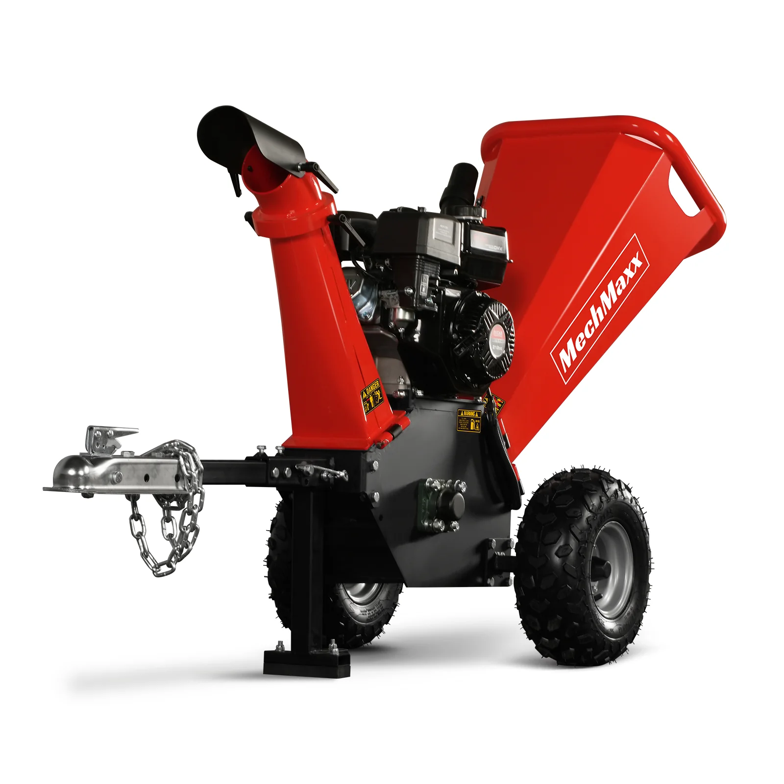 4 inch DUCAR 212cc 7hp Gas Engine Powered Wood Chipper with Towbar,  GS650 - Image 26
