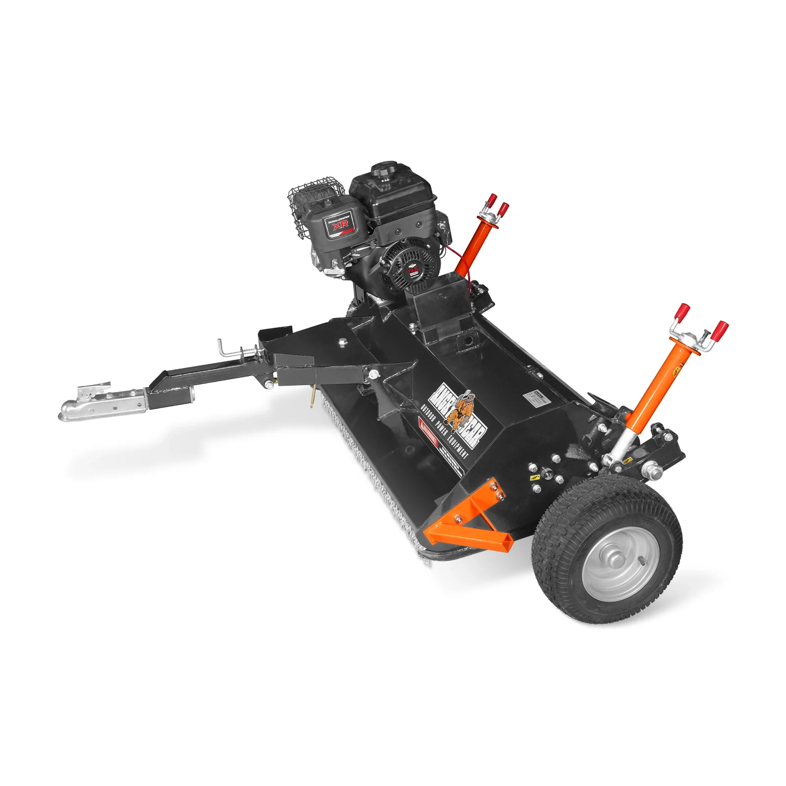 MechMaxx 48" Tow-Behind ATV Offset Flail Mower, B&S 13.5HP 420cc E-start Gas Engine Powered; Adjustable Mowing Height, ATV120 - Image 4