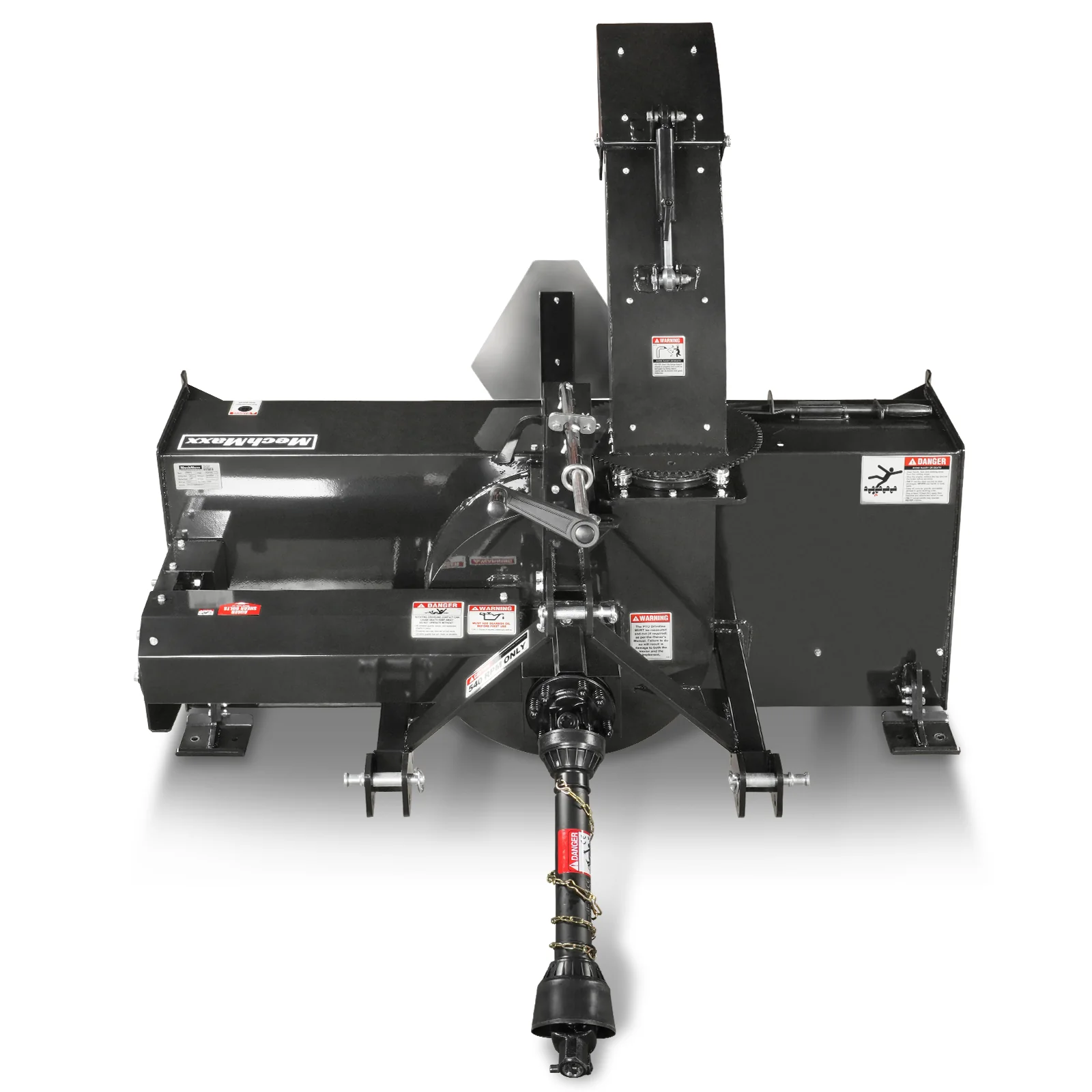 72" 3 Point PTO Snow Blower 24" Impeller Diameter 360° Snow Chute (PTO Shaft Included with Slip Clutch),  30-75 HP,  TSB72 - Image 18
