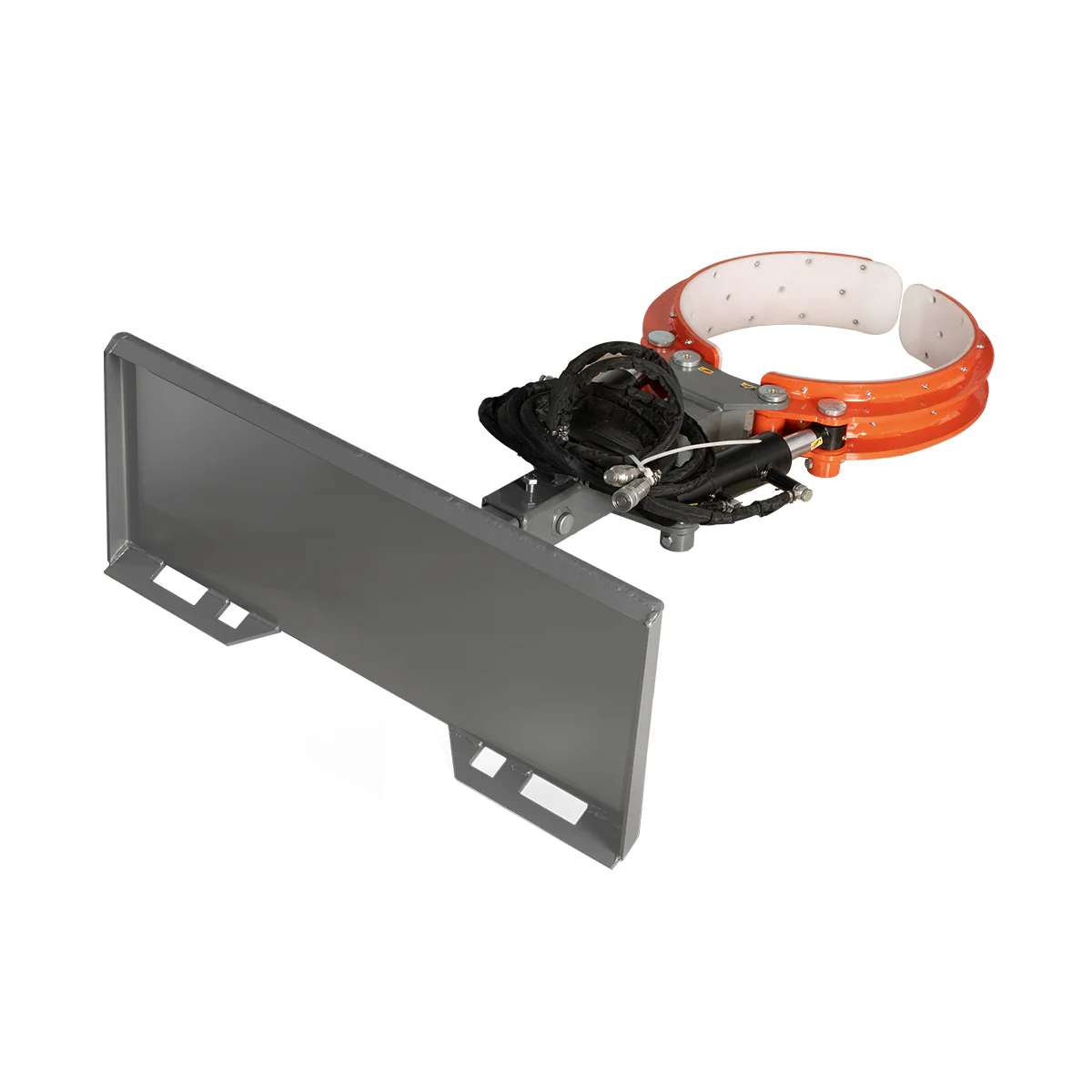 1200lbs Skid Steer Drum Grapple Barrel Grabber Attachment,SDG55 - Image 7