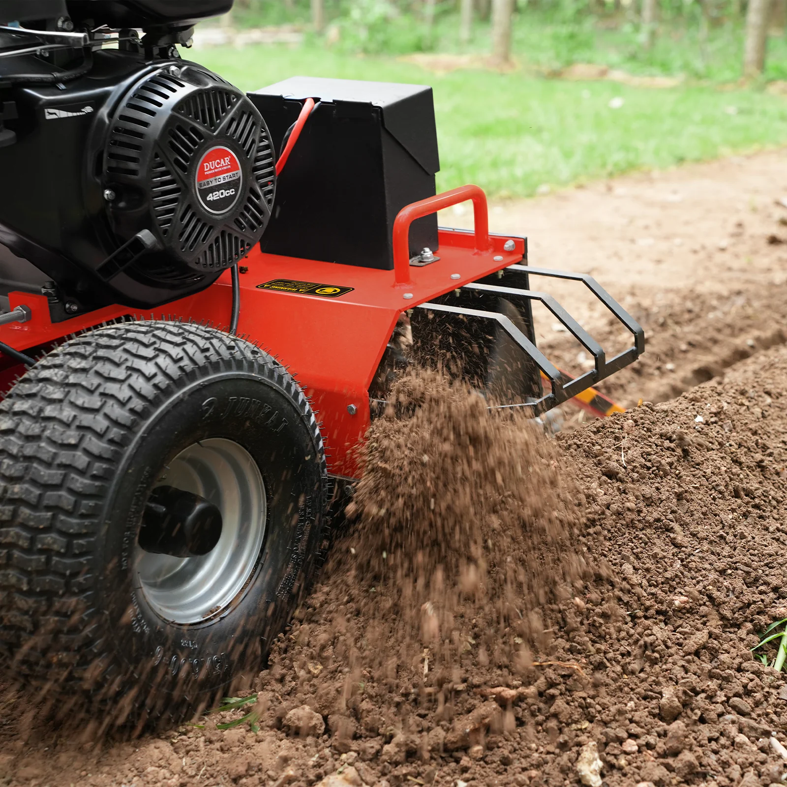 15HP 420cc E-Start Powered 24" Ditching Trencher ,  TCR1500 - Image 4