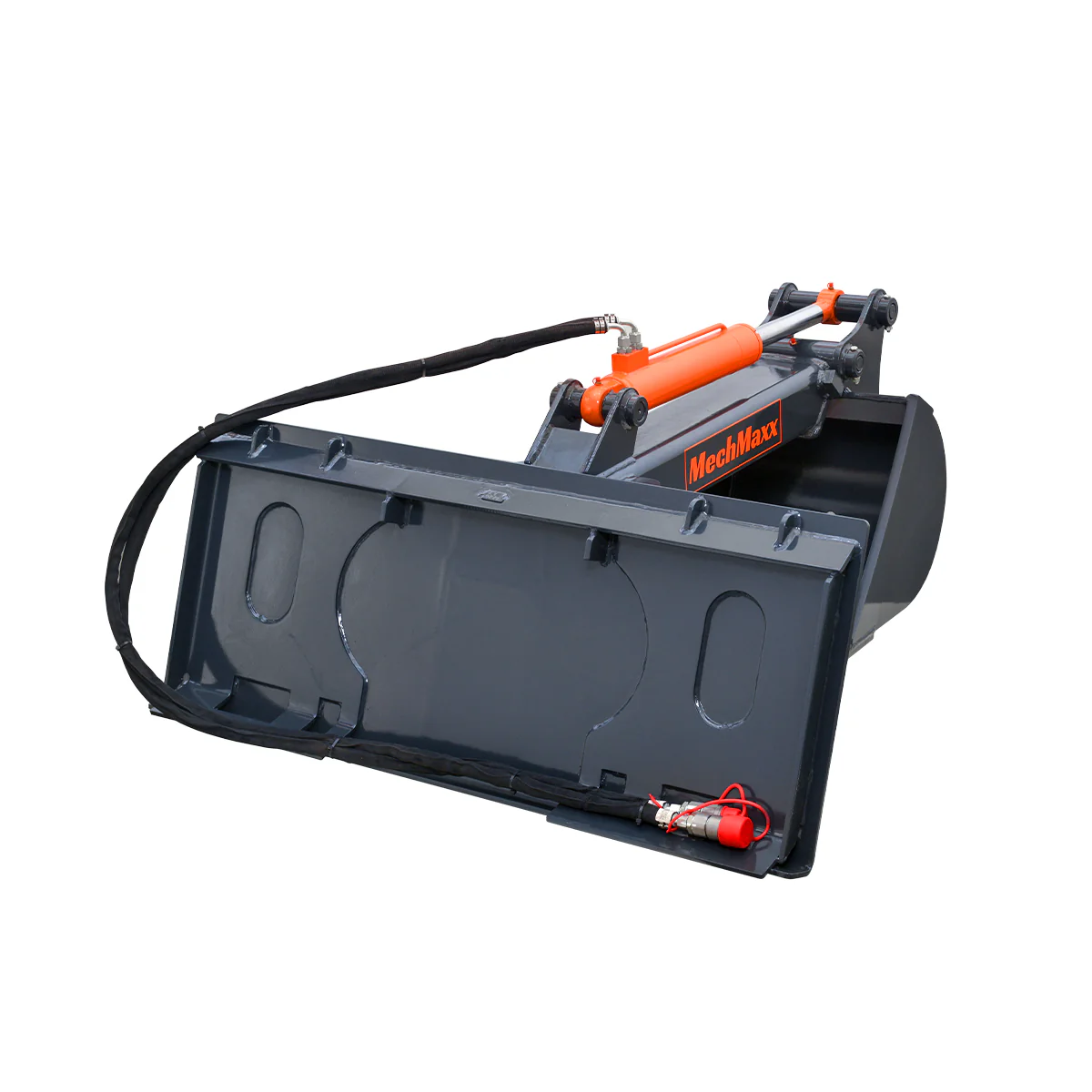 MechMaxx Skid Steer Backhoe Attachment, 18in Bucket Included, 59in Digging Depth - Image 11