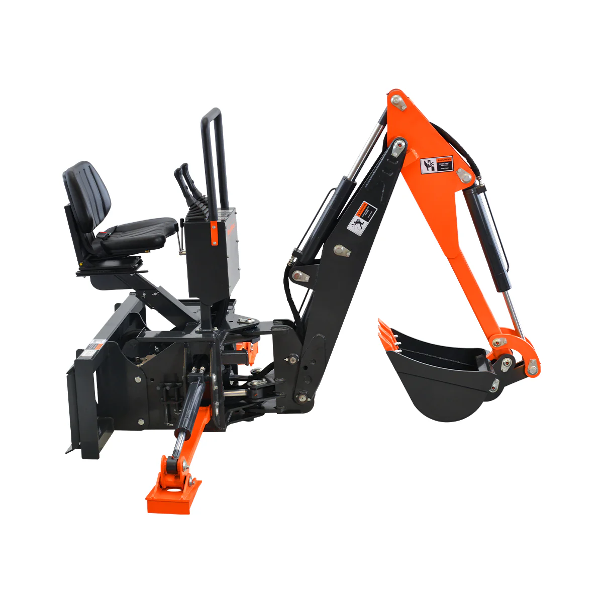 Skid Steer Backhoe 8ft Digging Depth, 16” Bucket Included,70° Left/Right Swivel Rotation SBH50 - Image 12