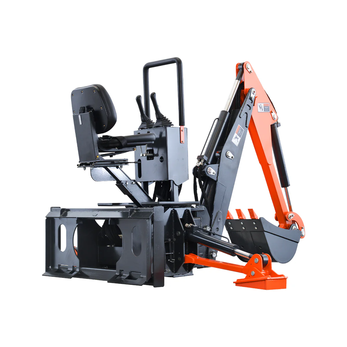 Skid Steer Backhoe 8ft Digging Depth, 16” Bucket Included,70° Left/Right Swivel Rotation SBH50 - Image 7