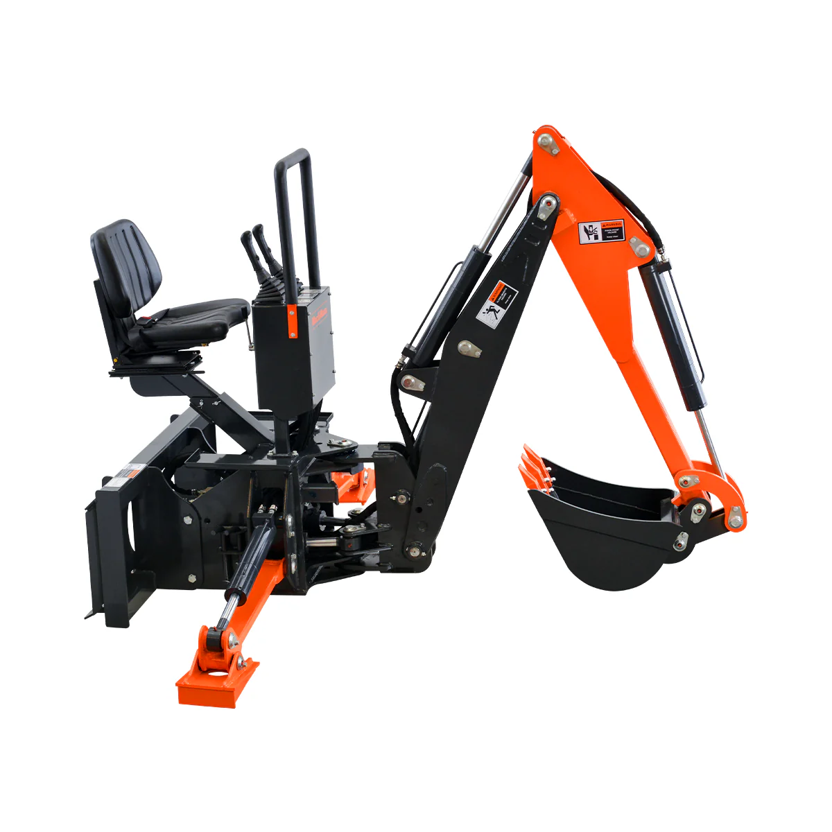 Skid Steer Backhoe 8ft Digging Depth, 16” Bucket Included,70° Left/Right Swivel Rotation SBH50 - Image 9
