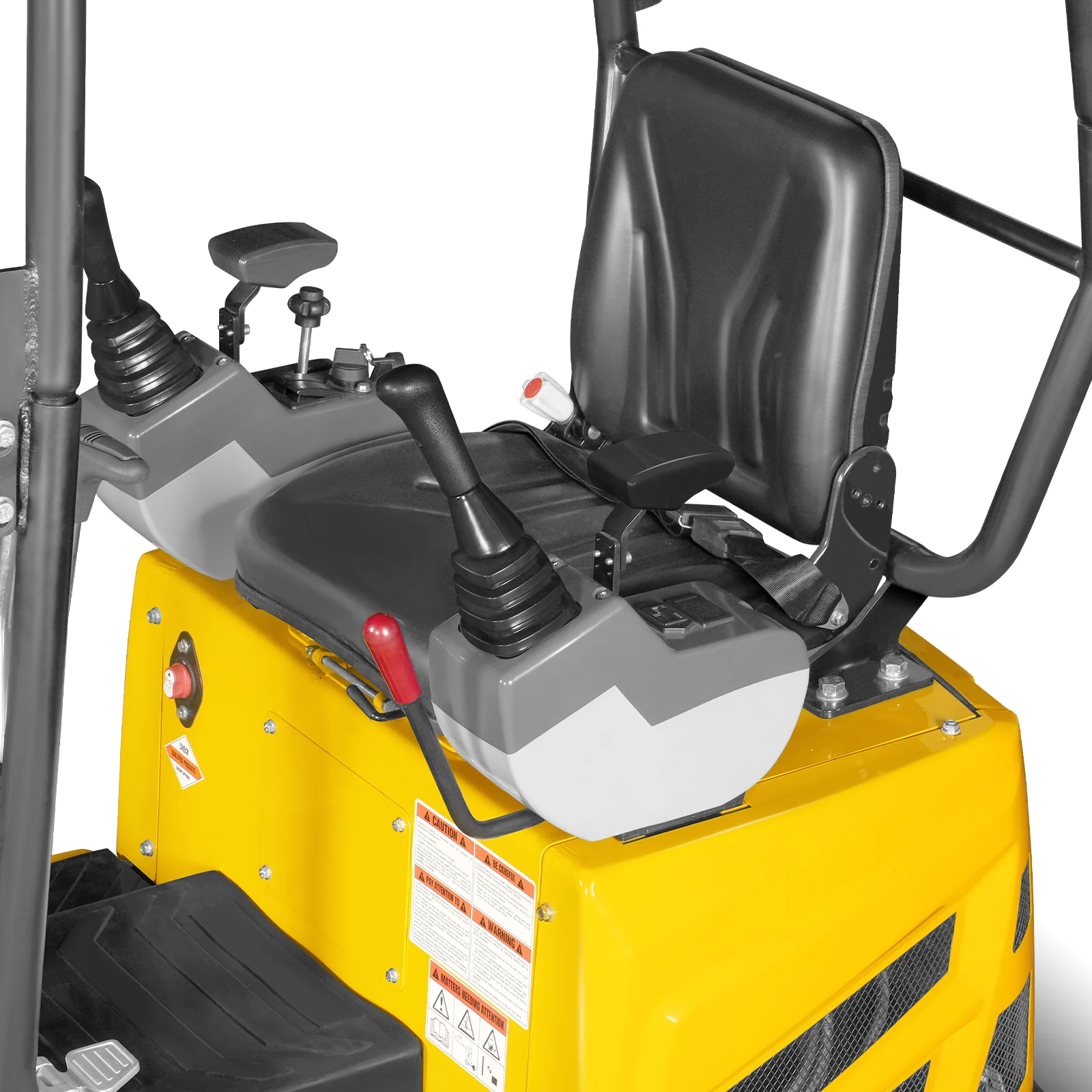 Mini Compact Excavator B&S VANGUARD 408cc 14hp Engine,  65.7" Max. Digging Depth,  2370 LBS Operating Weight,  MEC10 - Image 10